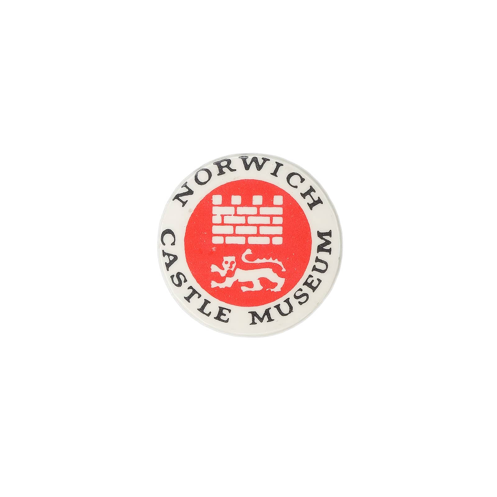 NORWICH CASTLE MUSEUM ノーリッジ城博物館 缶バッジ バッチ