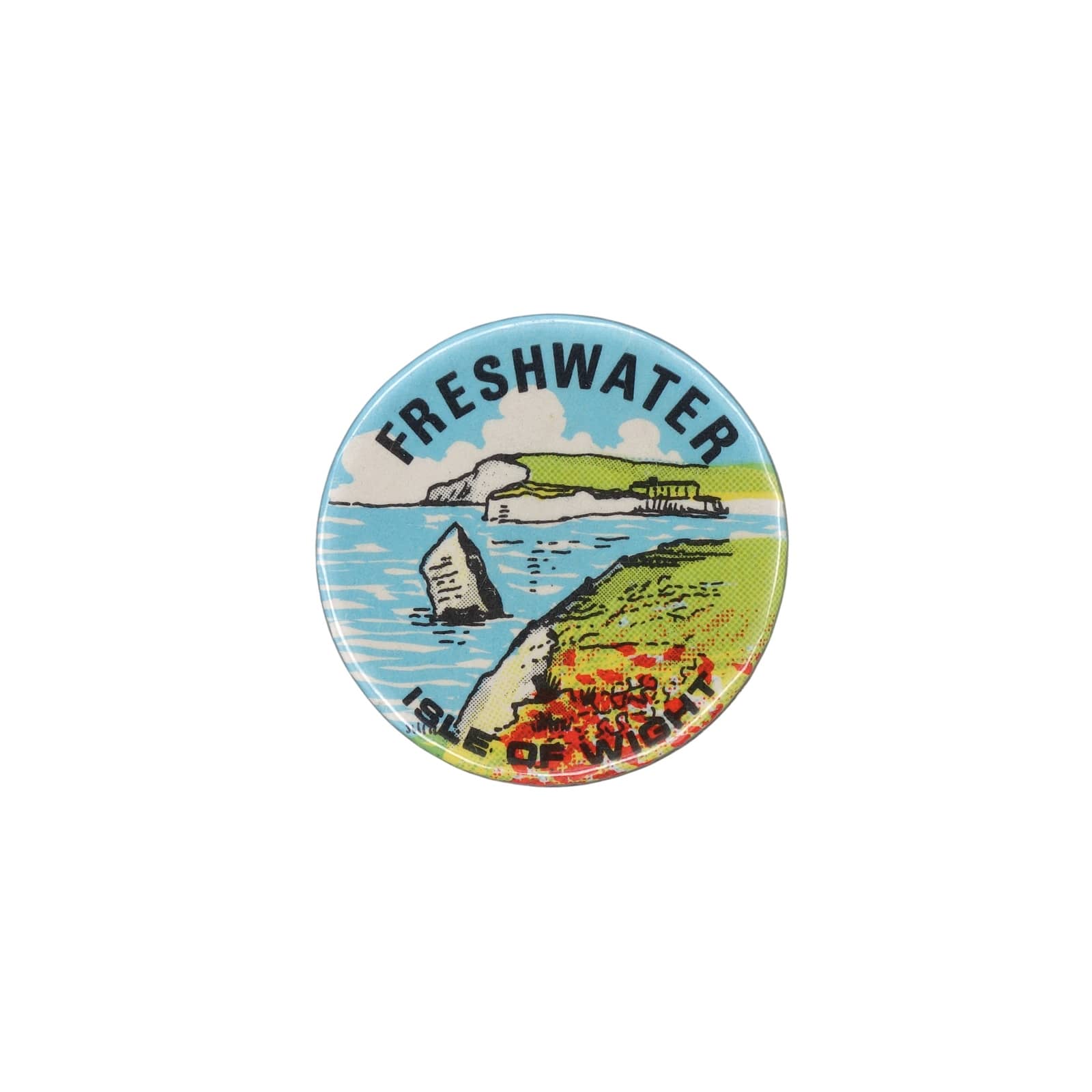 FRESHWATER フレッシュウォーター 缶バッジ バッチ