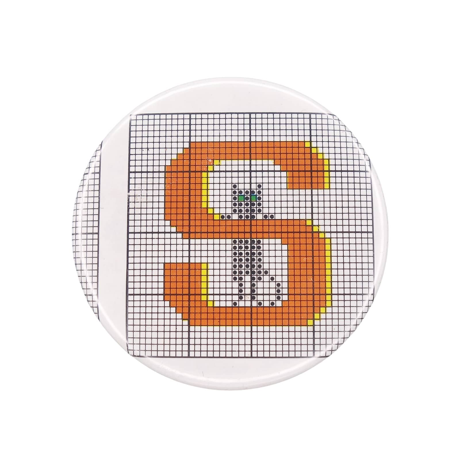 S 猫 缶バッジ バッチ