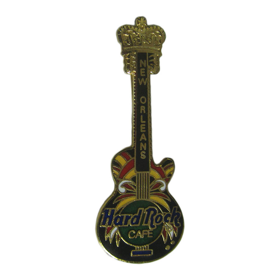 ブローチ ピン Hard Rock CAFE ハードロックカフェ NEW ORLEANS ギター