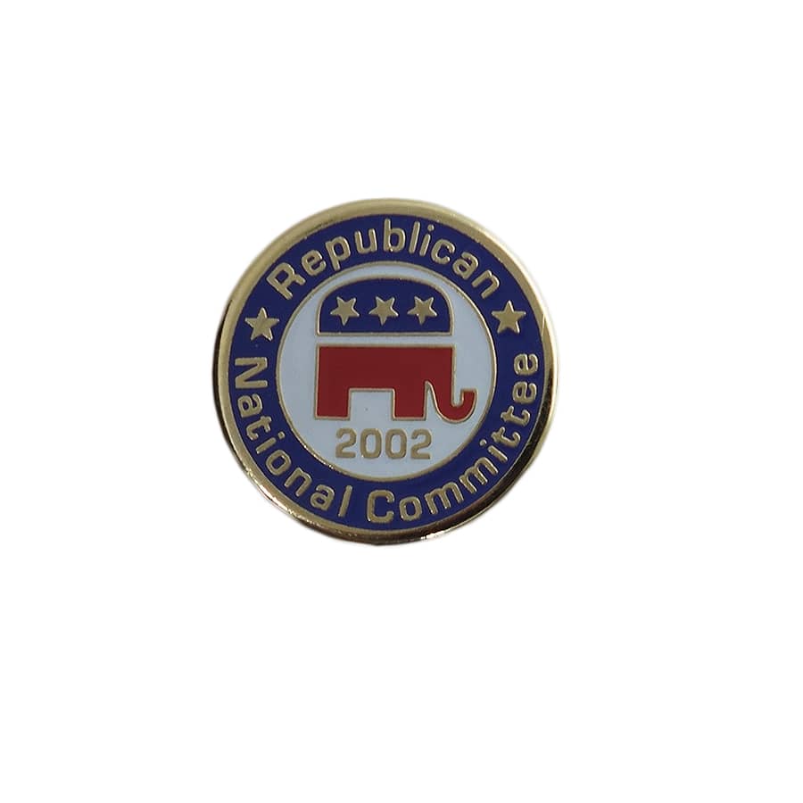 アメリカ合衆国 共和党全国委員会 ピンズ RNC 2002 留め具付き