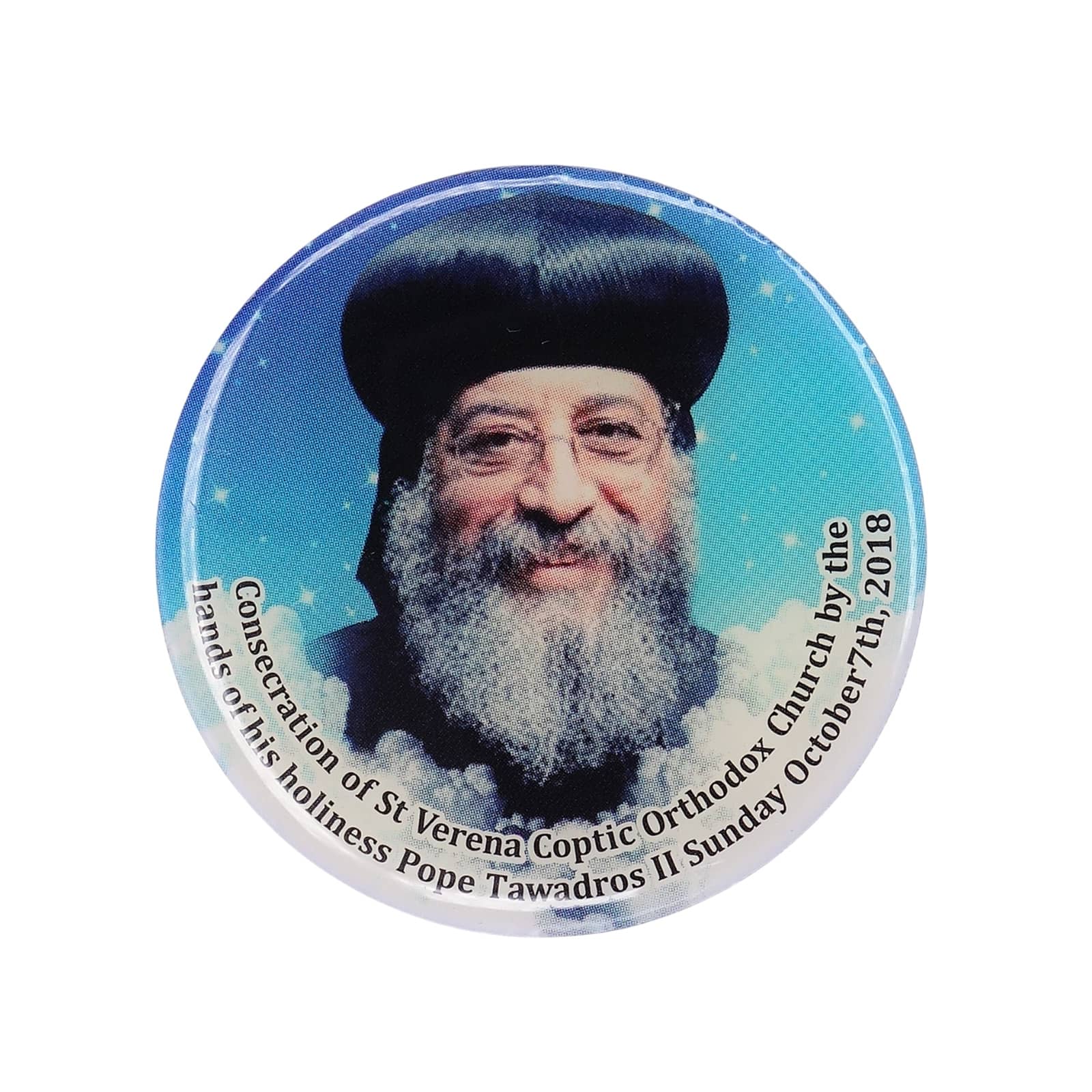 コプト正教会 第118代教皇 タワドロス2世 ピンズ