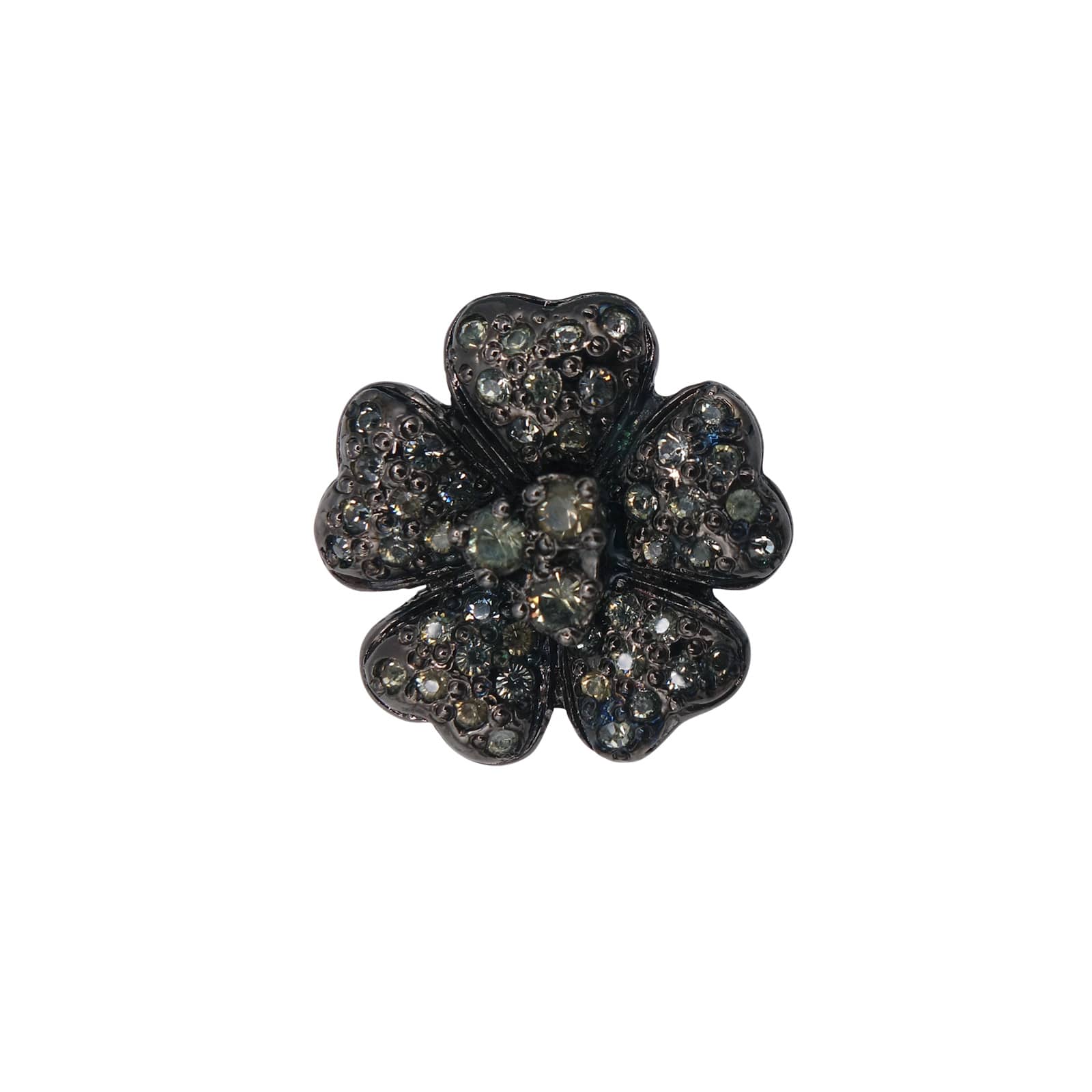 Replica 花 ピンズ ラインストーン MADE IN ITALY