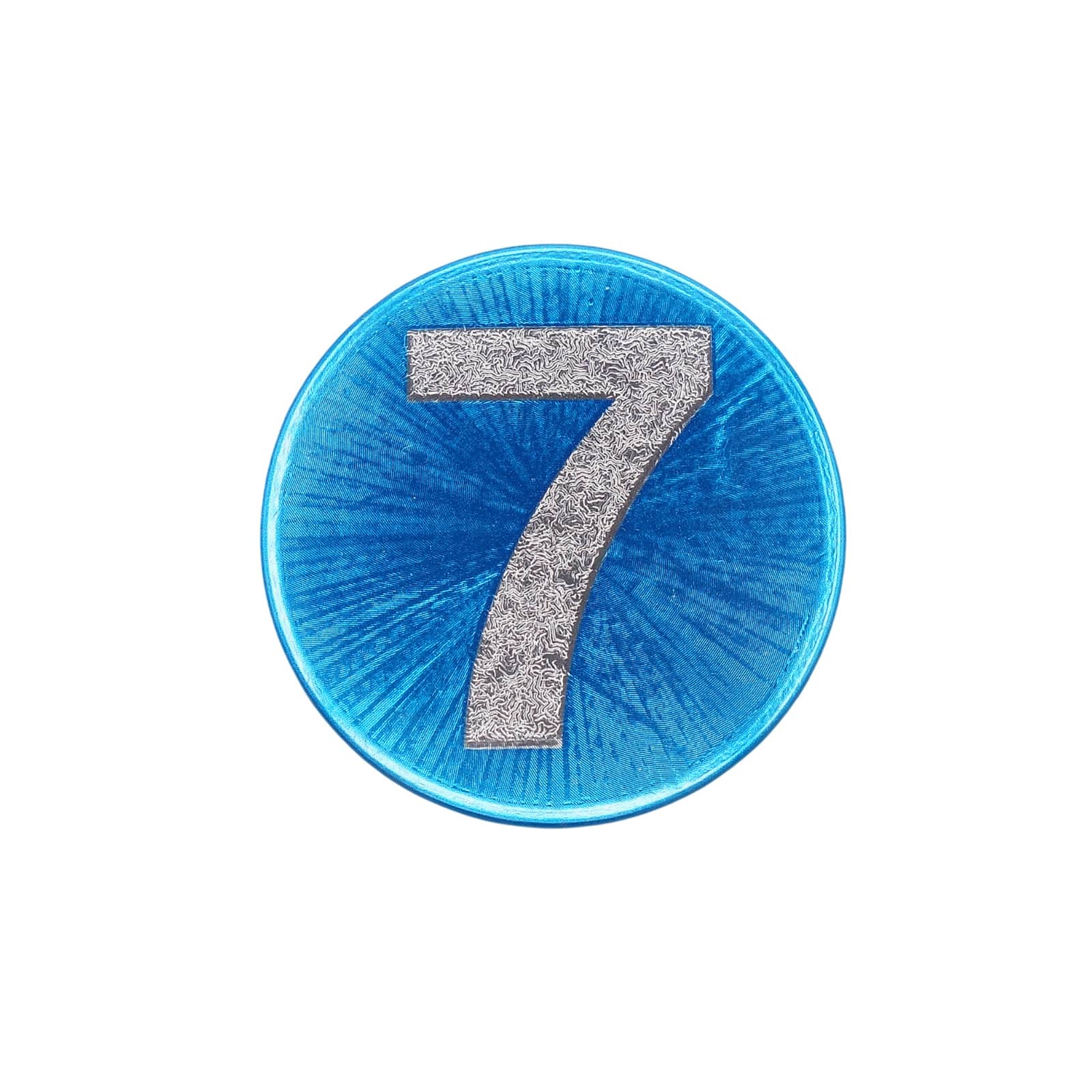 数字 7 缶バッジ バッチ 7歳 誕生日