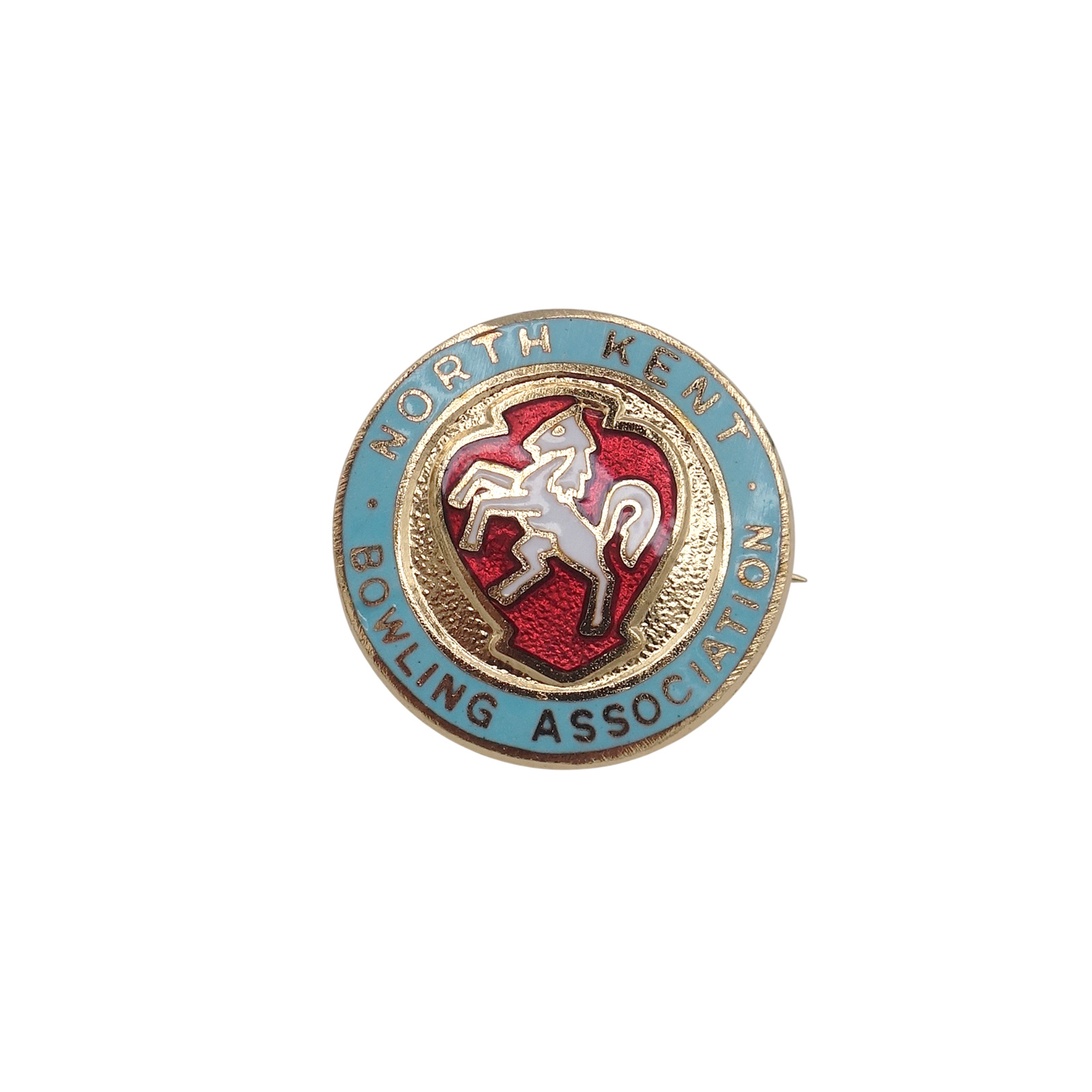 NORTH KENT BOWLING ASSOCIATION ピンバッジ 英国 ローンボウルズ協会