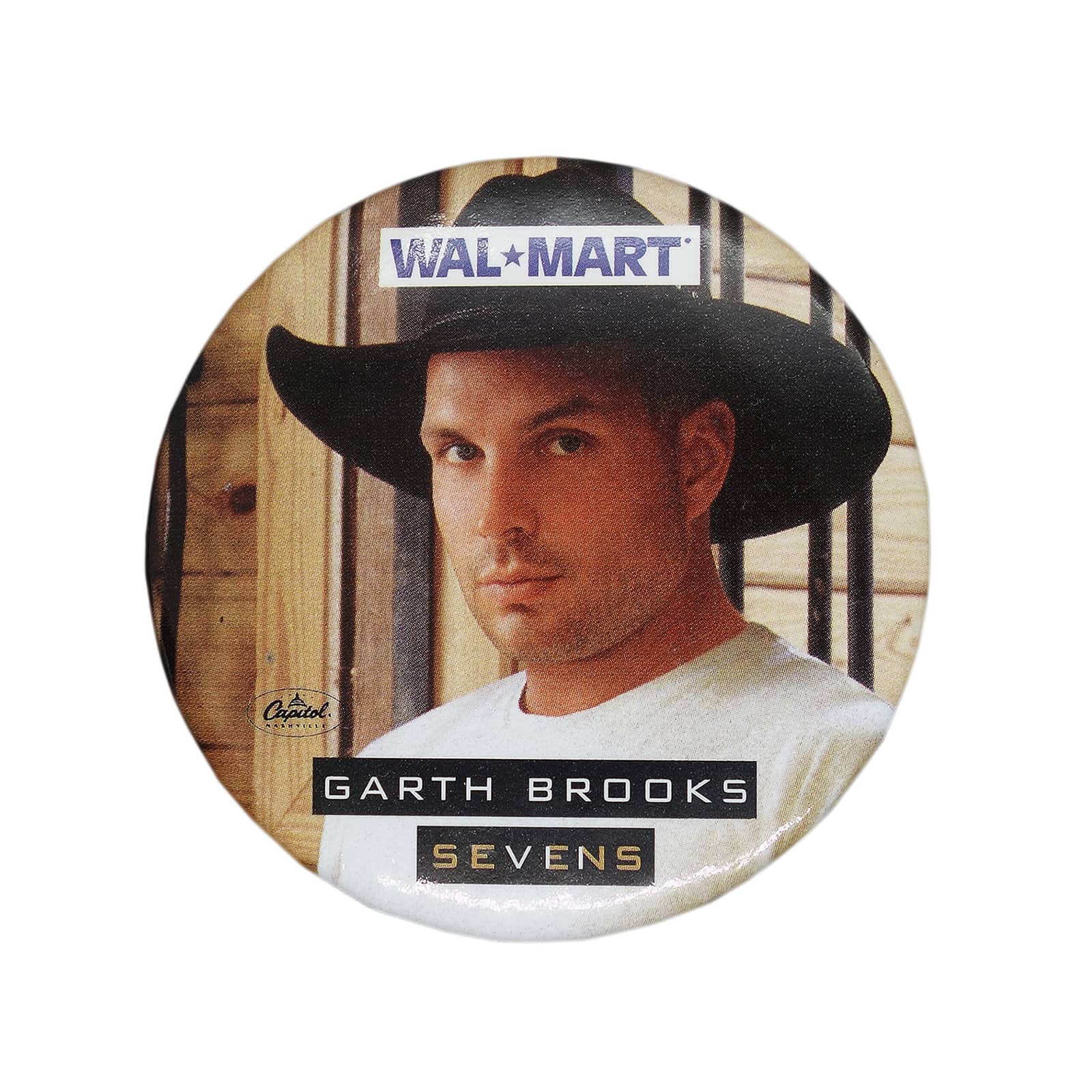 Garth Brooks ガース・ブルックス 缶バッジ バッチ SEVENS プロモーション