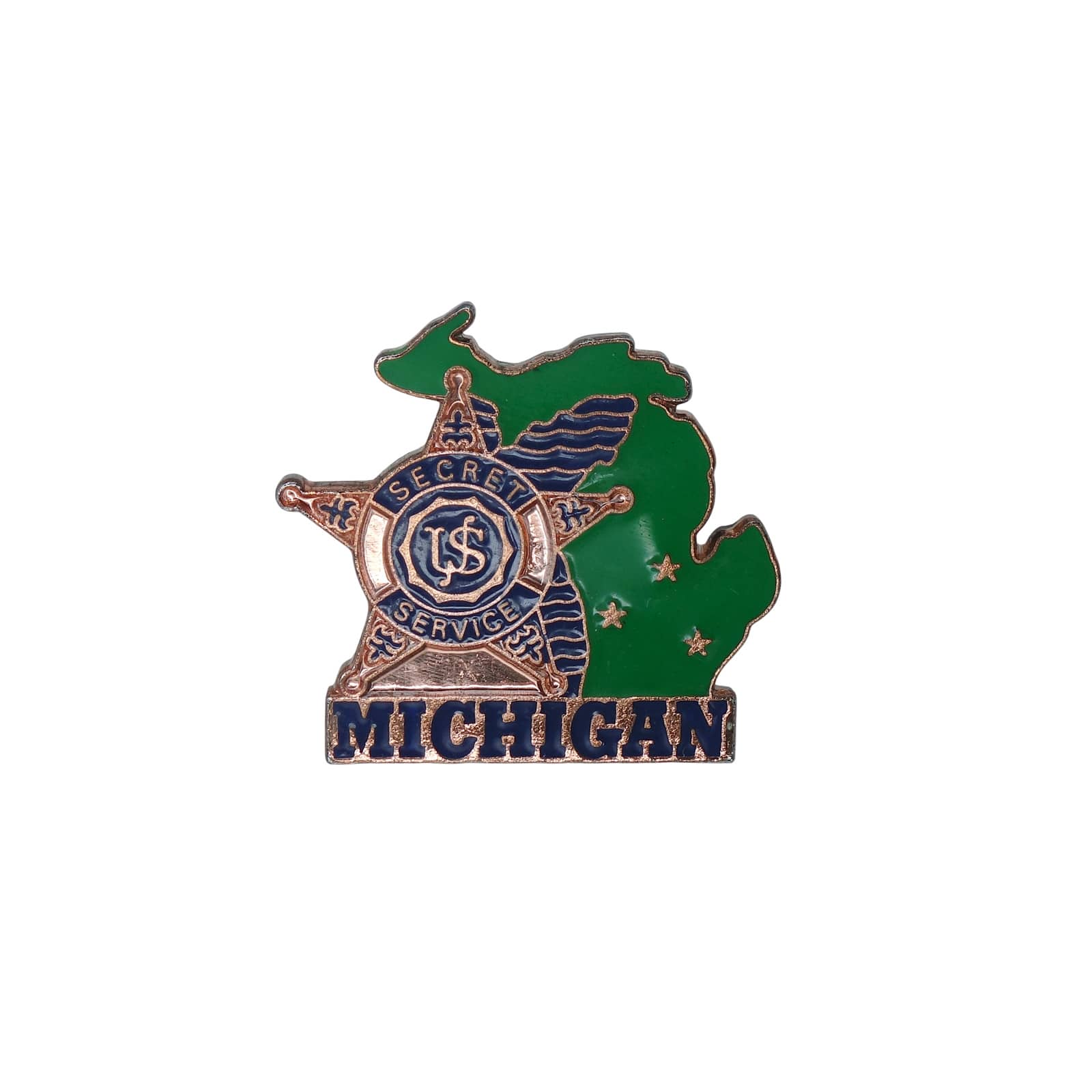 USSS アメリカ合衆国シークレットサービス ミシガン州 ピンズ