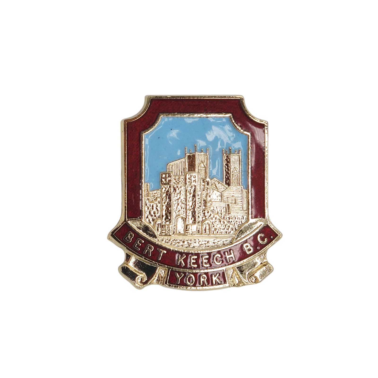 BERT KEECH B.C. ボウリング ピンバッジ バッチ 英国 ローンボウルズクラブ