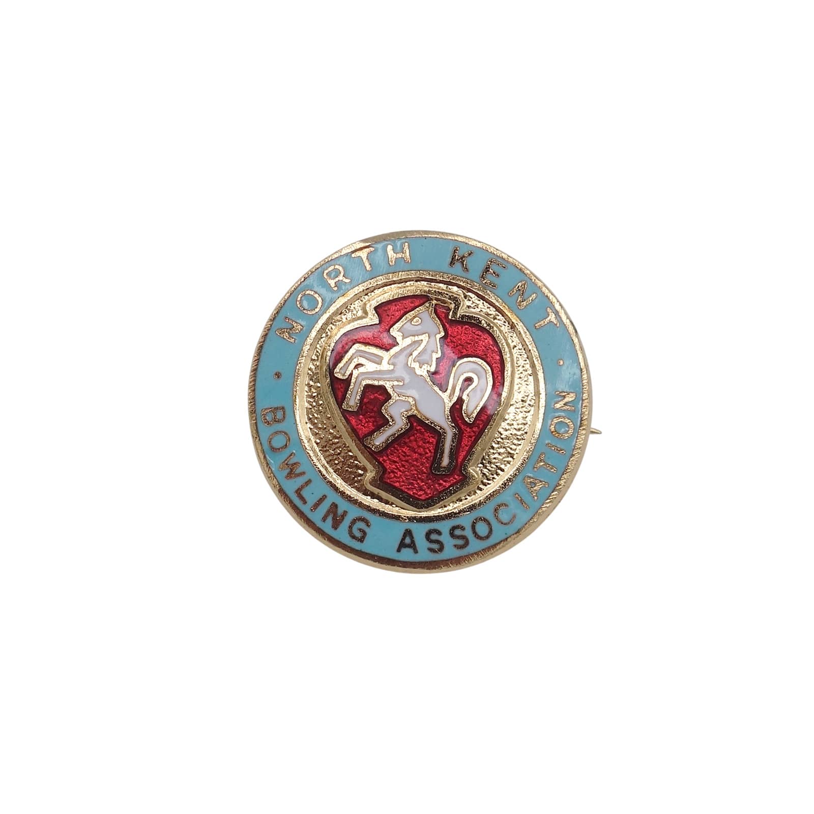 NORTH KENT BOWLING ASSOCIATION ピンバッジ 英国 ローンボウルズ協会