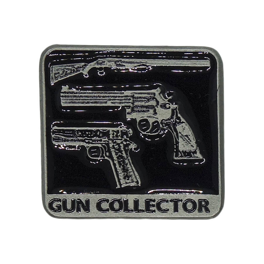 拳銃 ピンズ ピストル GUN COLLECTOR ピューター 留め具付き