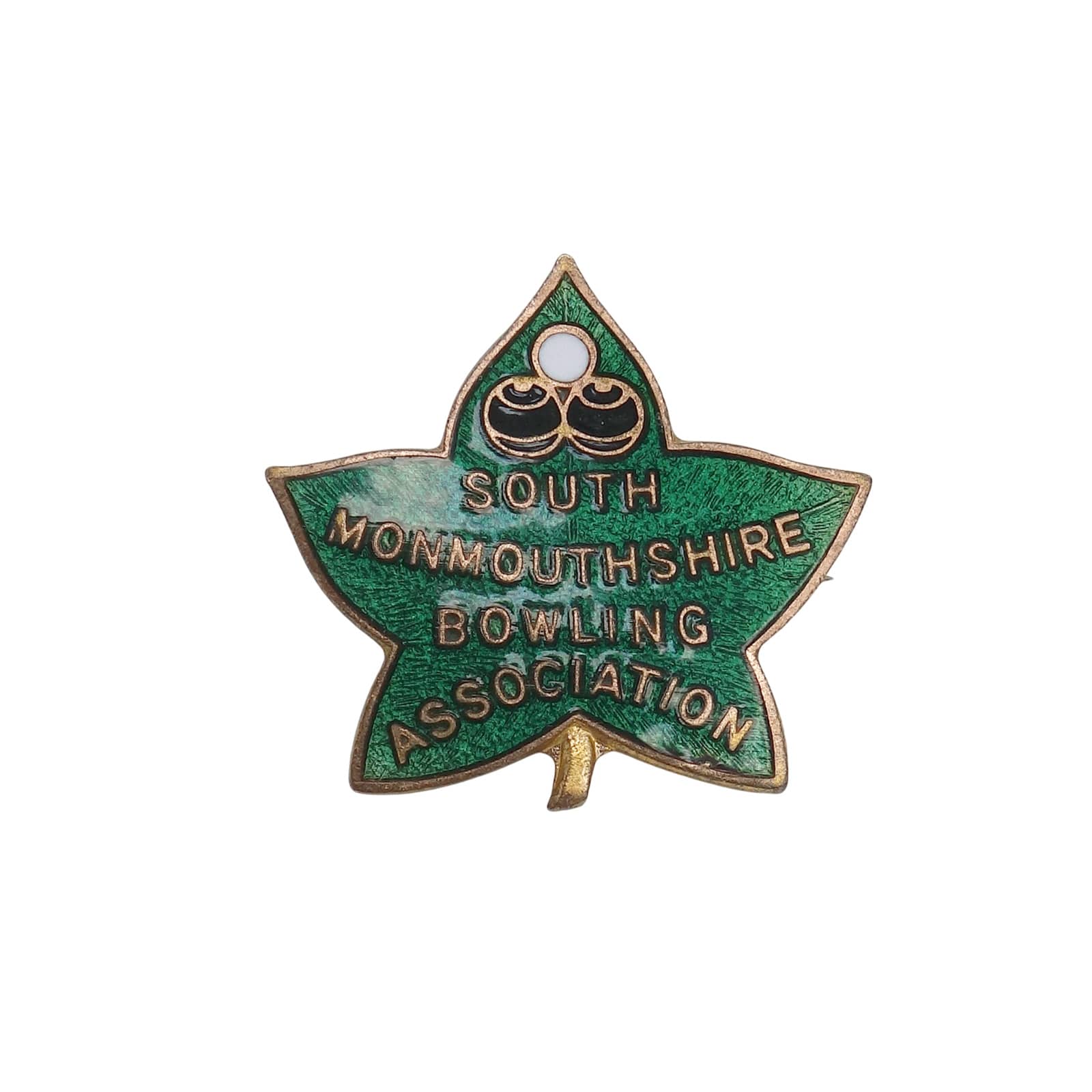 SOUTH MONMOUTHSHIRE BOWLING ASSOC. ピンバッジ 英国ローンボウルズ