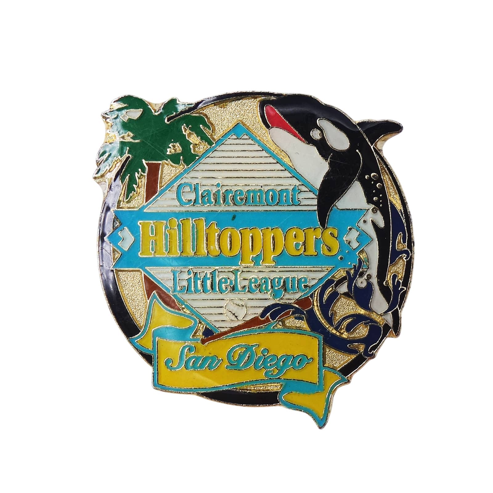 Clairemont Hilltoppers 少年野球チーム ピンズ