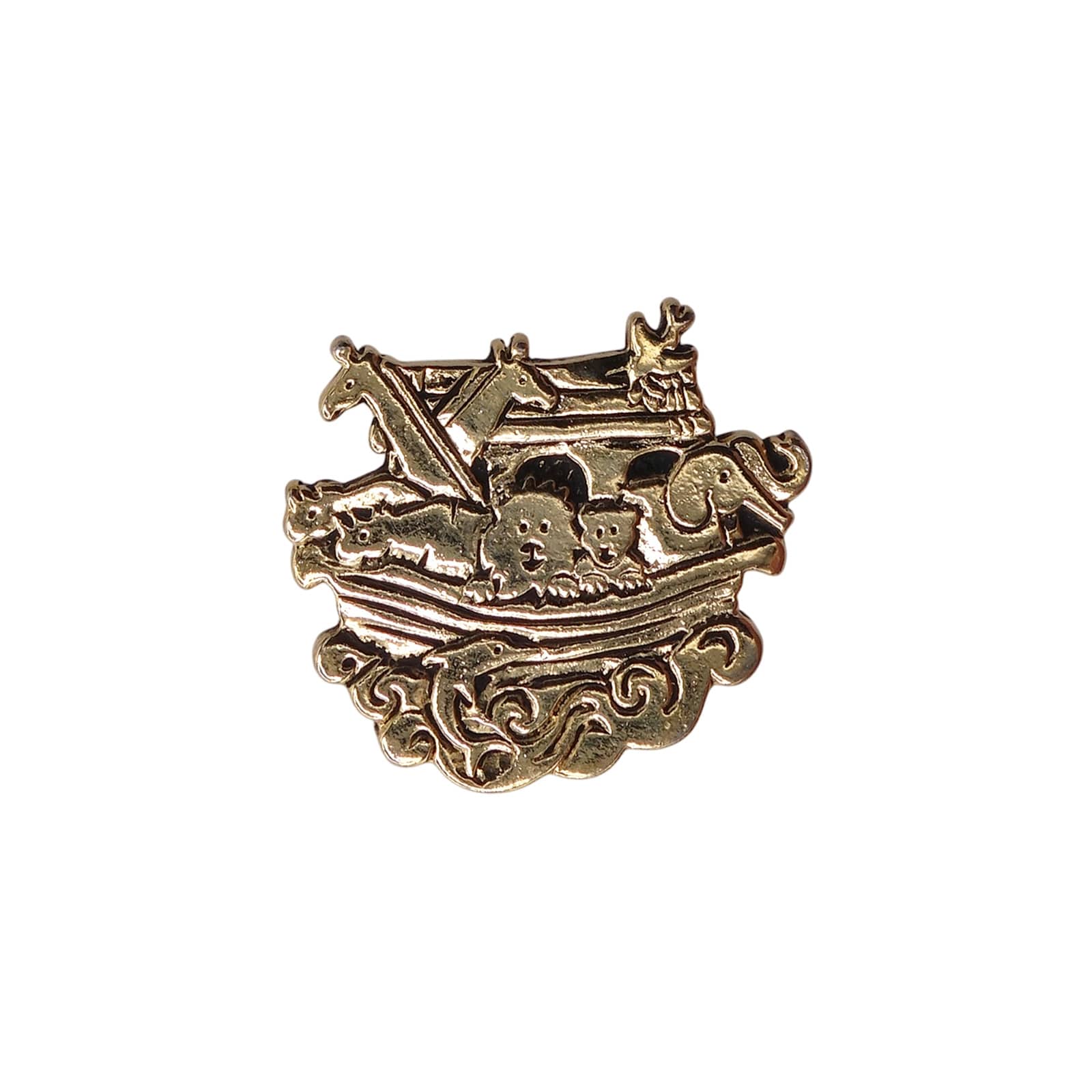 ノアの方舟 ピンズ 動物 金色