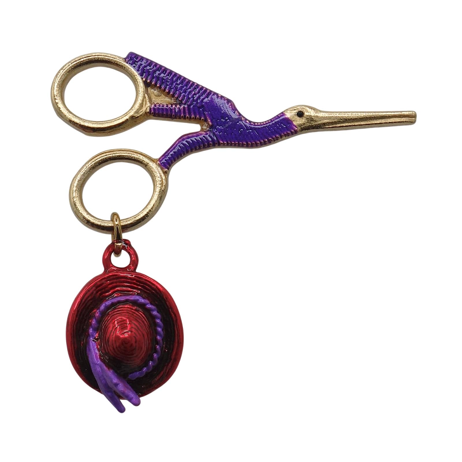 コウノトリ・シザーズと赤い帽子 ピンズ Red Hat Society