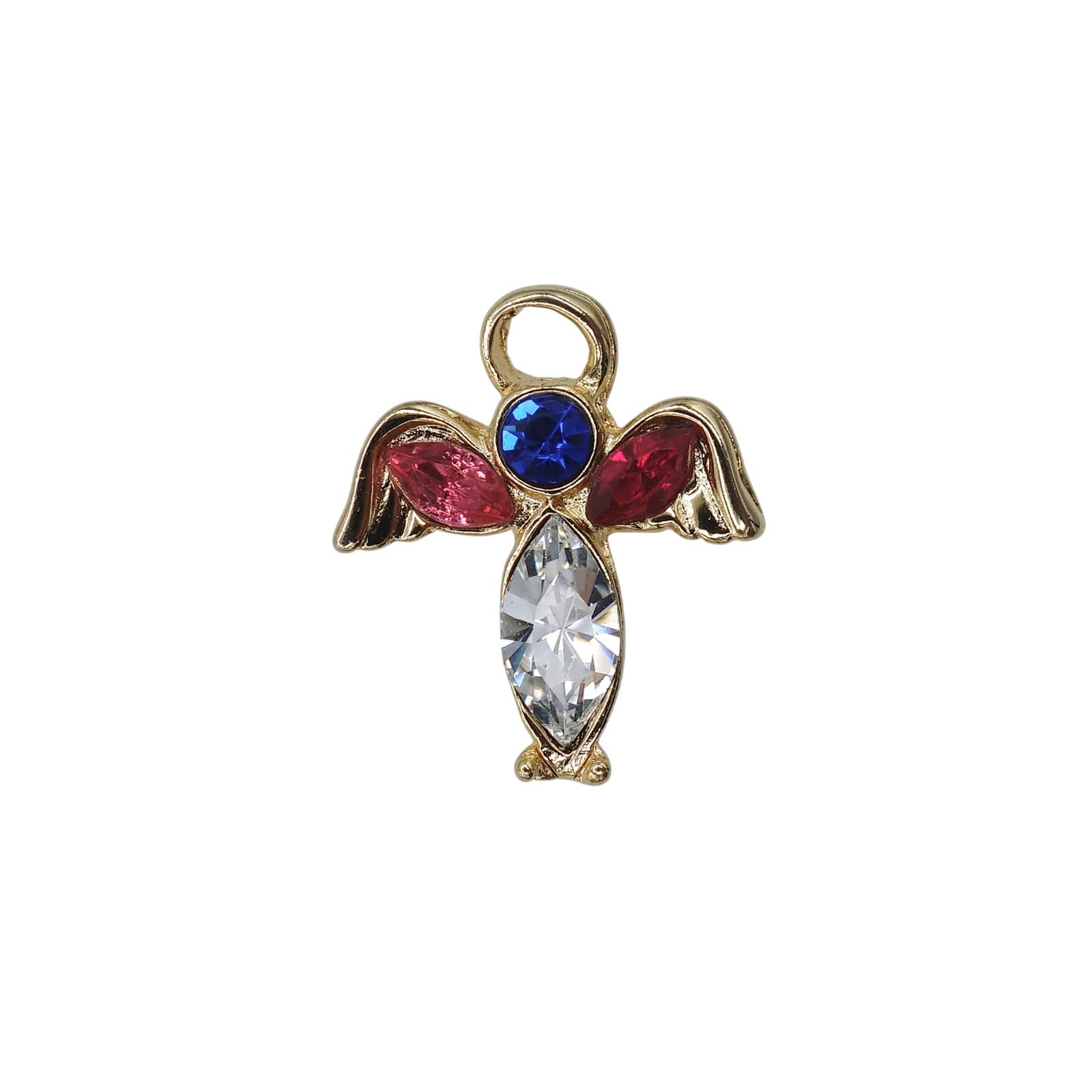 ラインストーン 天使 ピンズ エンジェル