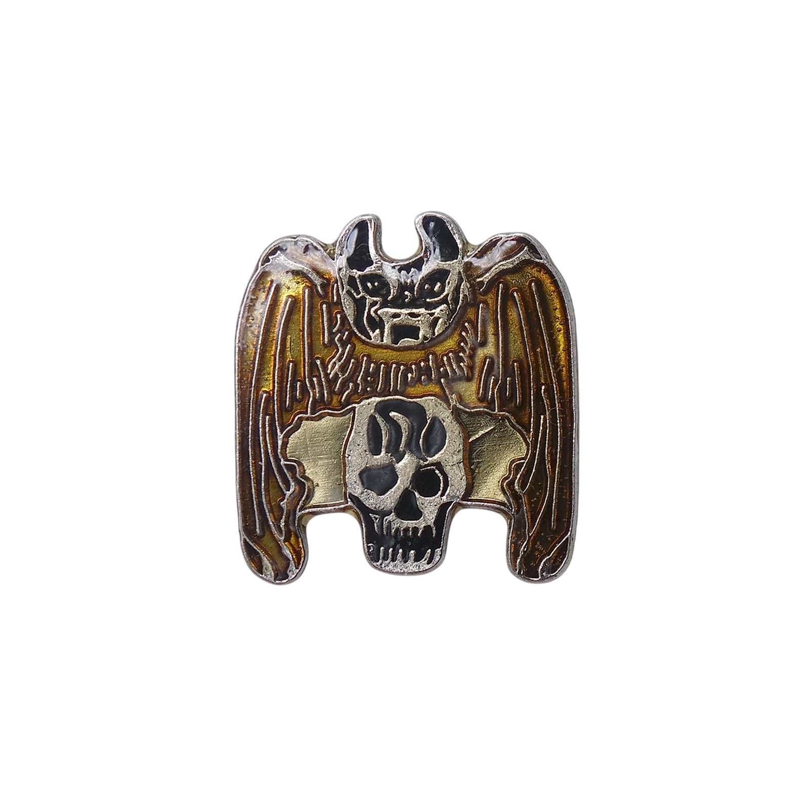 スカル バット ピンズ 髑髏 蝙蝠