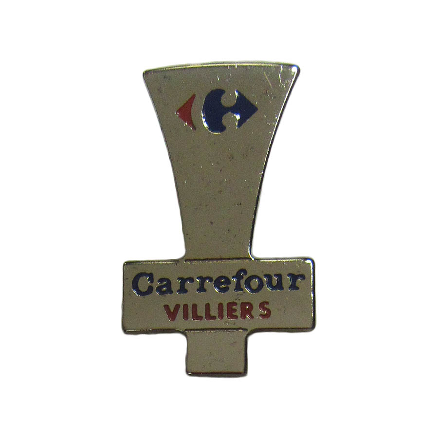 ピンズ スーパーマーケット Carrefour カルフール フランス 留め具付き