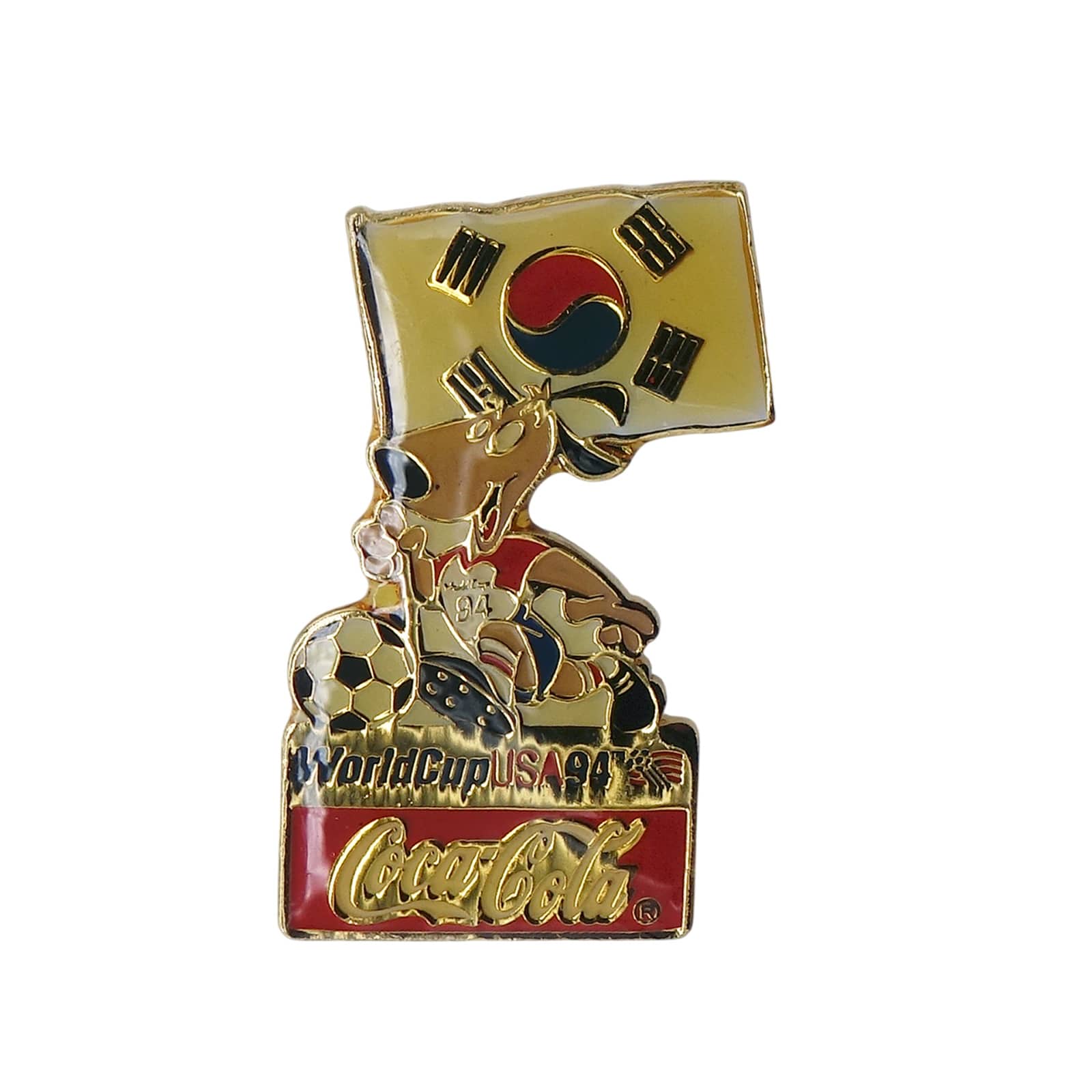 1994年 FIFA ワールドカップ サッカー アメリカ大会 ピンズ コカ・コーラ