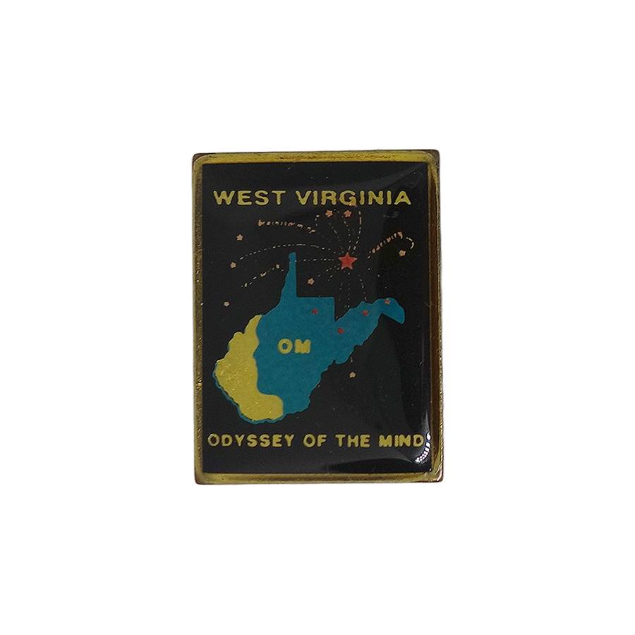 WEST VIRGINIA ODYSSEY OF THE MIND ピンズ 留め具付き