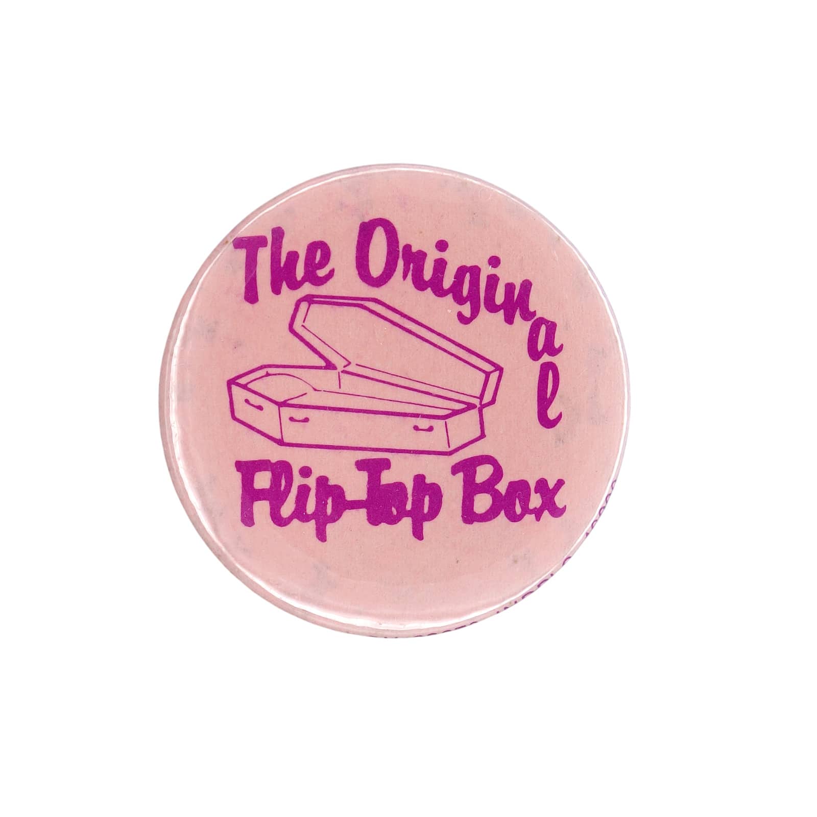 The Original Flip-Top Box 缶バッジ バッチ