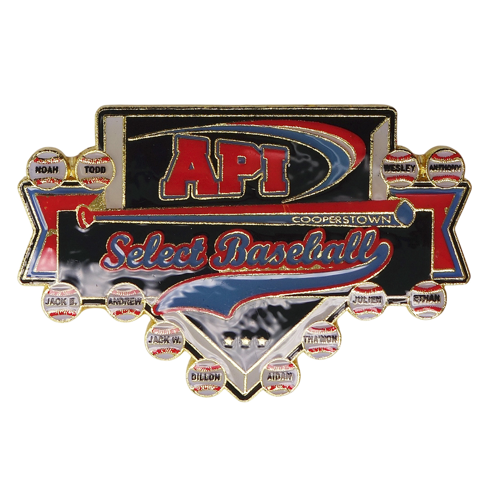 API Select Baseball 野球 ピンズ