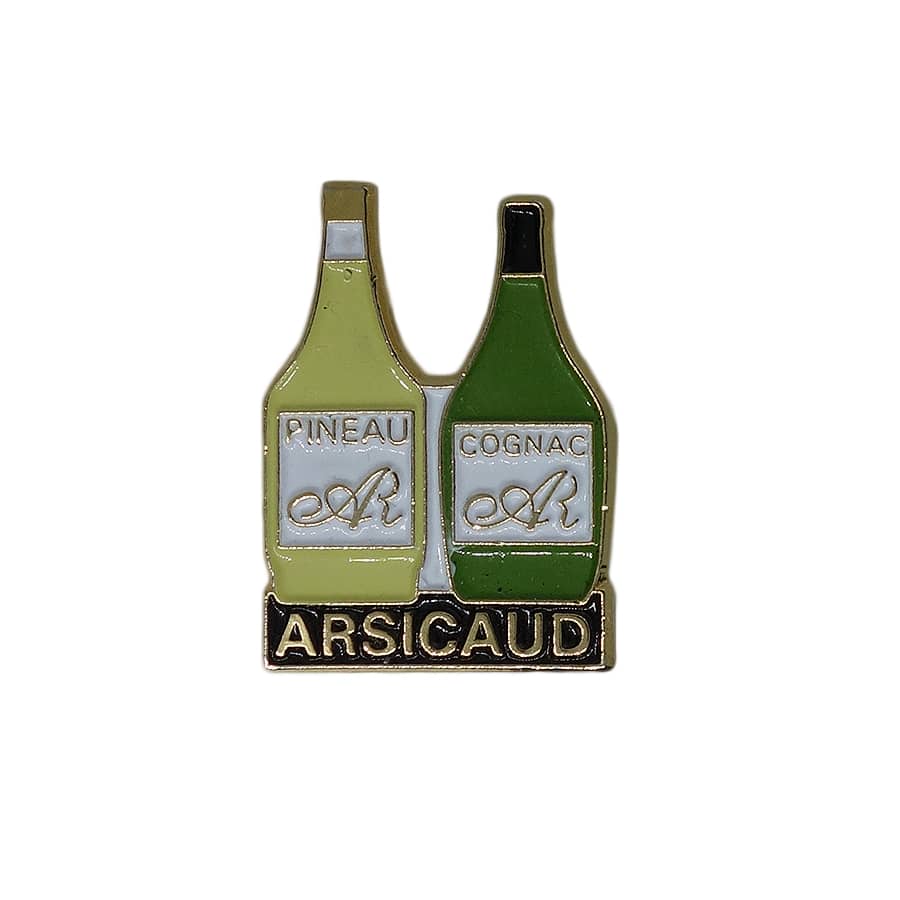 ARSICAUD PINEAU COGNAC ピンズお酒 留め具付き