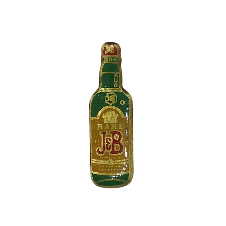 J&B スコッチ ウイスキー ピンズ お酒 ボトル 留め具付き