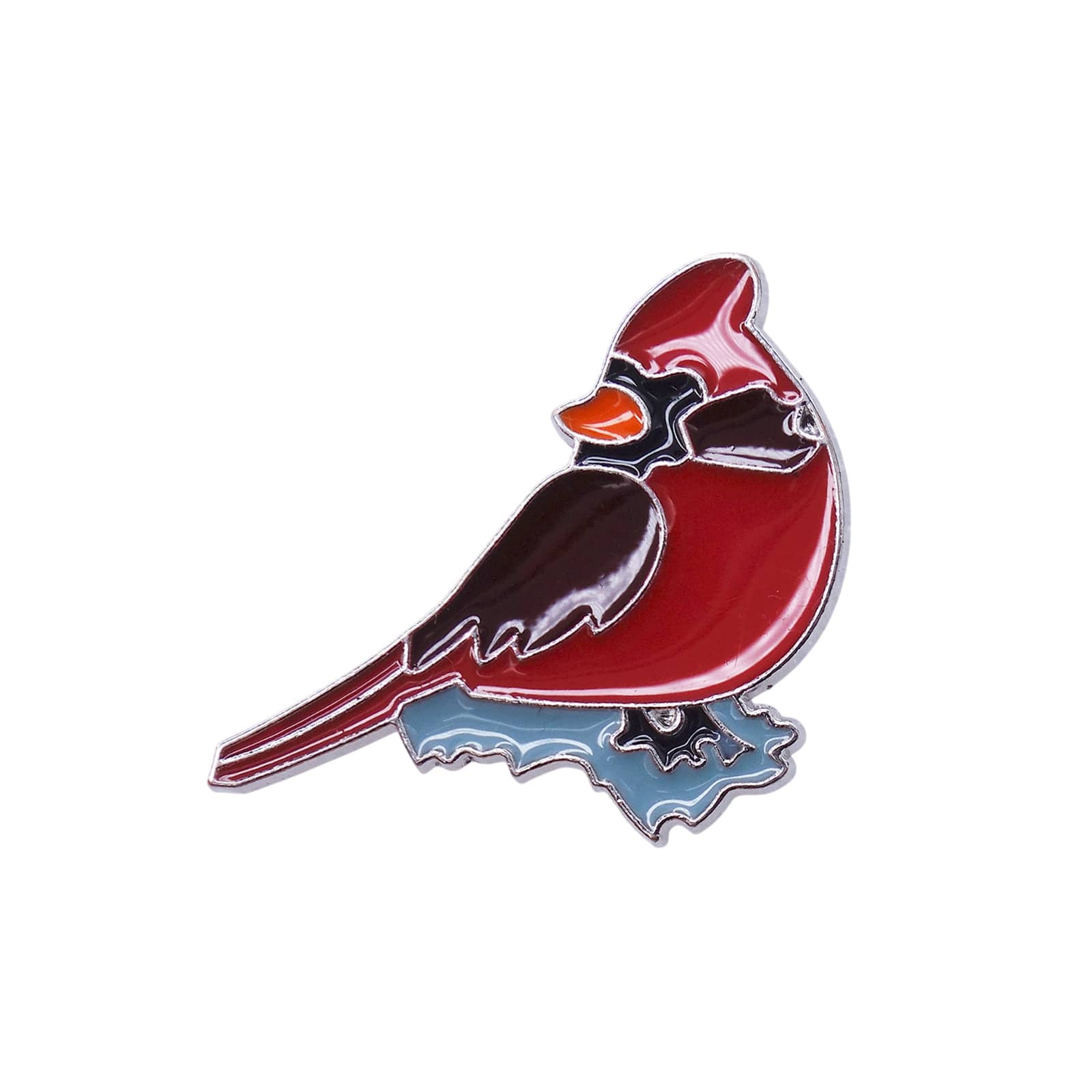 カーディナル 鳥 ピンズ