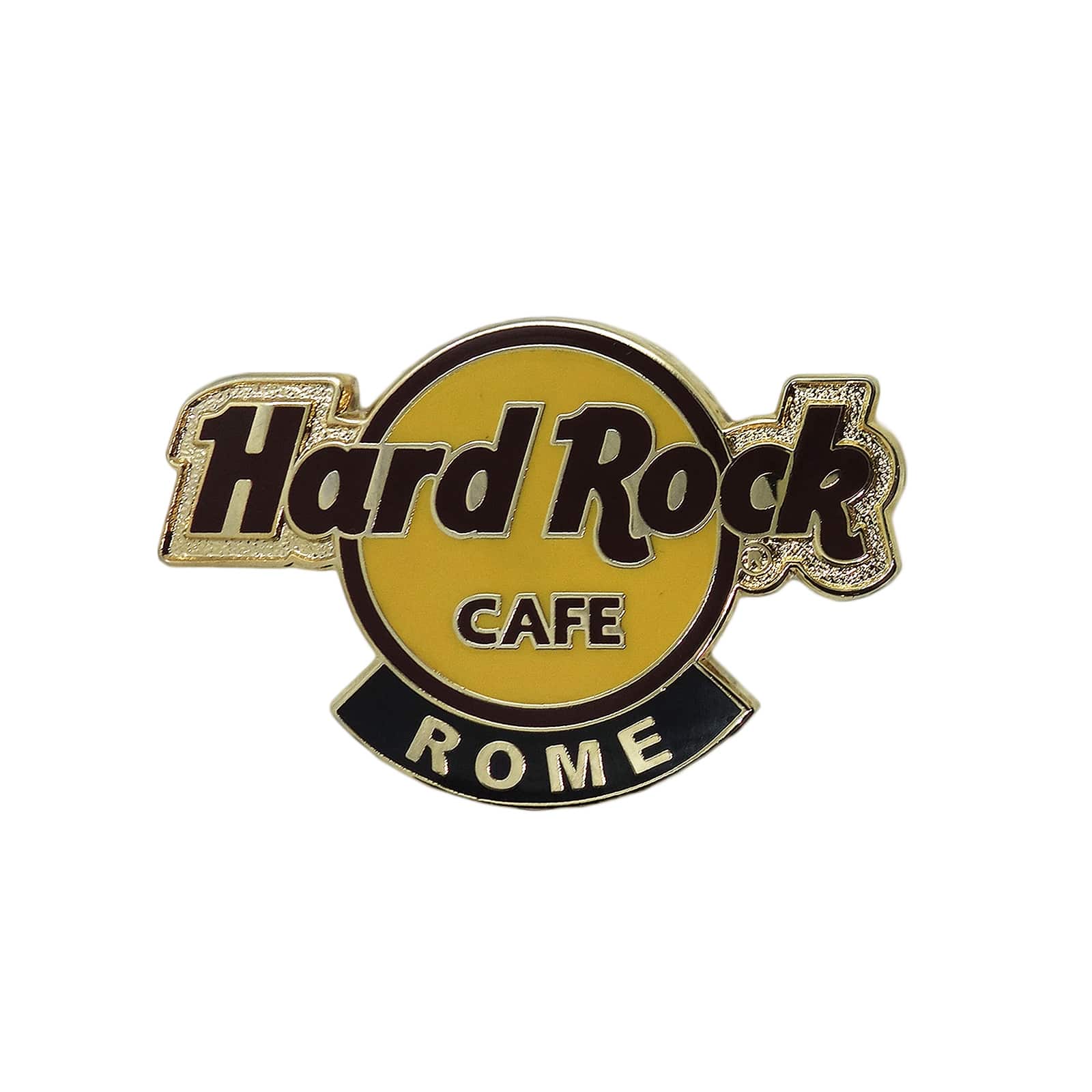 Hard Rock CAFE  ピンズ ハードロックカフェ ROME 留め具付き