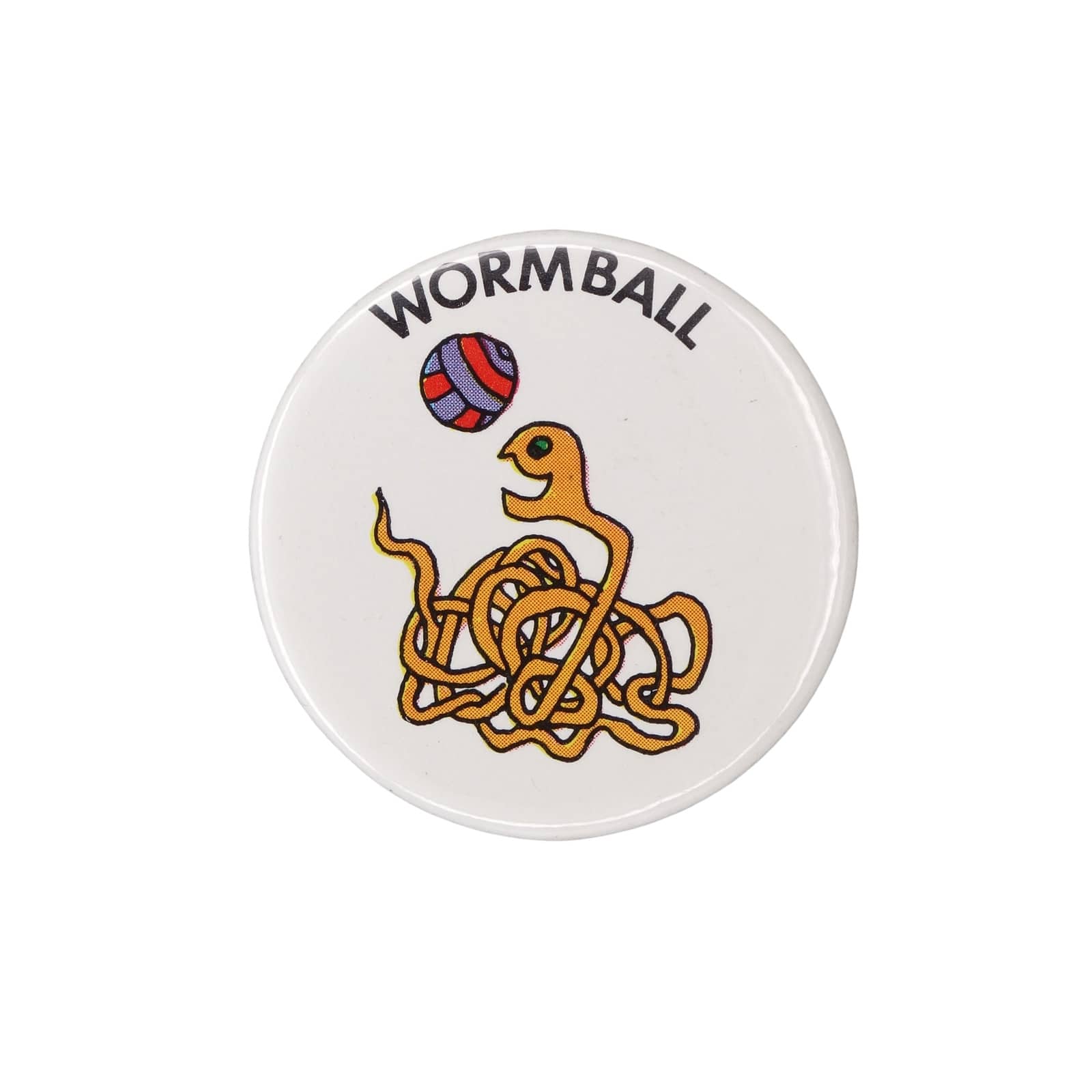WORMBALL 缶バッジ バッチ
