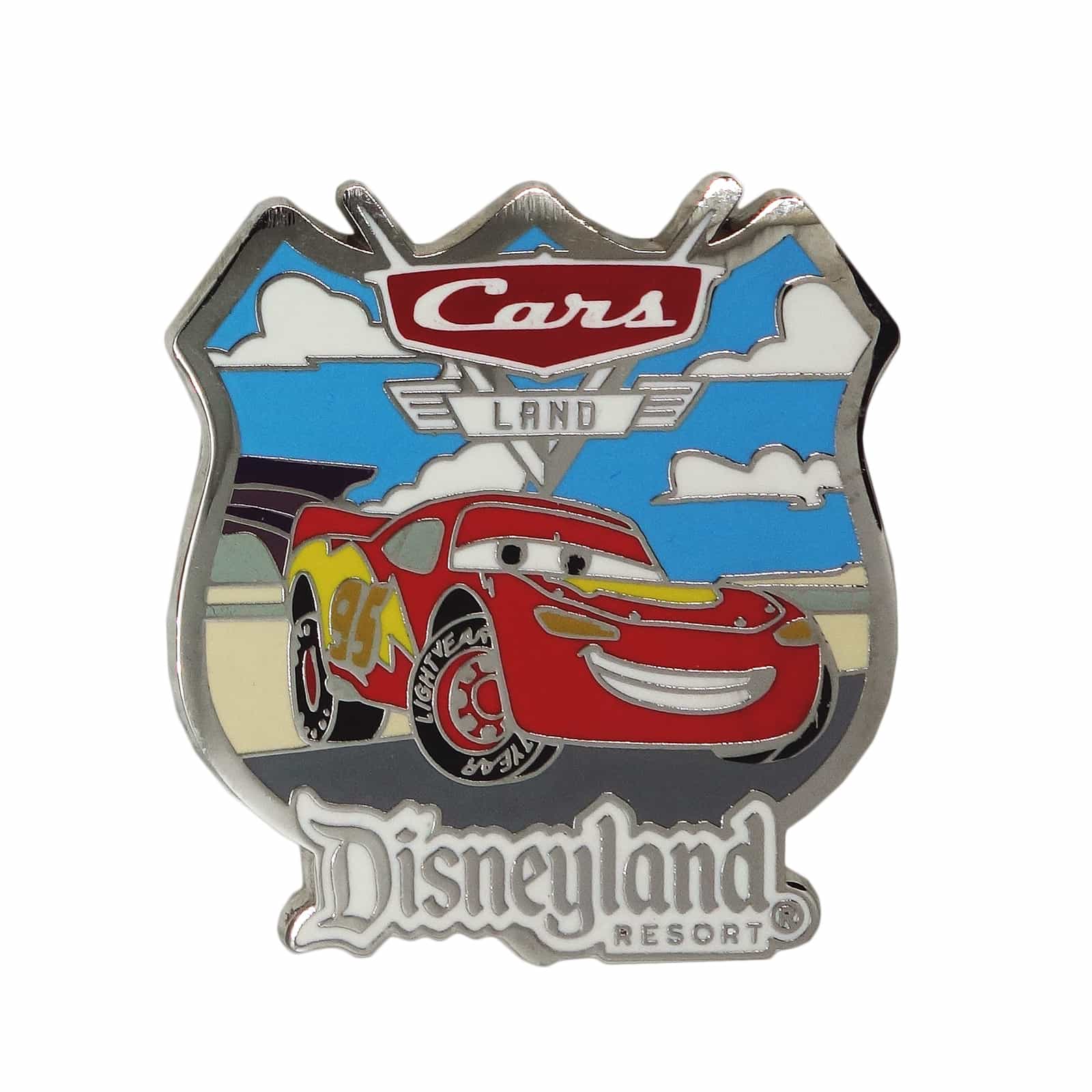 Disneyland Resort Cars LAND ピンズ ディズニー/ピクサー 留め具付き