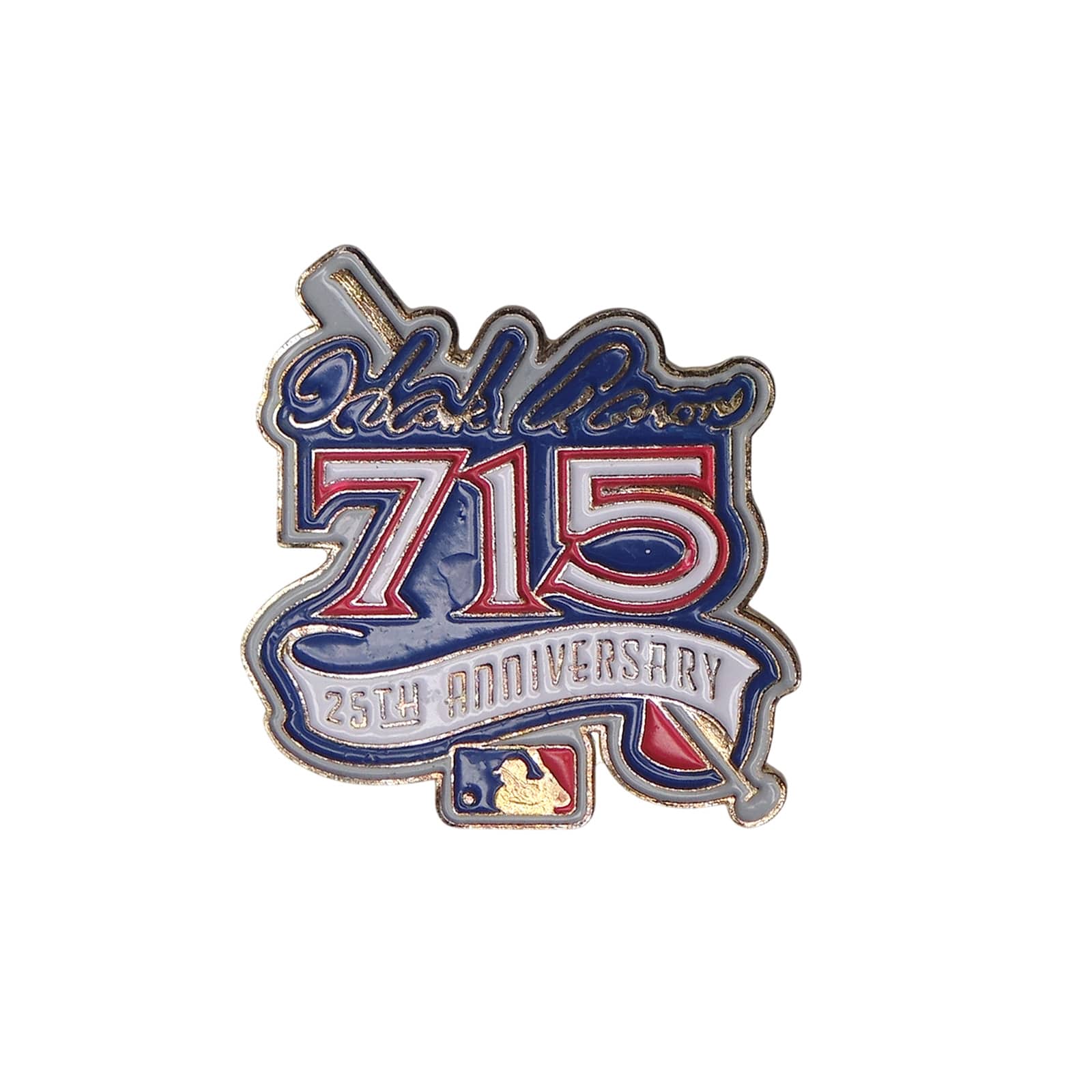 MLB ハンク・アーロン 通算715号ホームラン 25周年記念 ピンズ