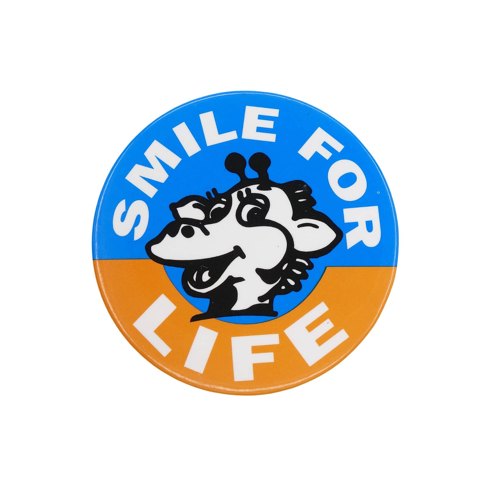 SMILE FOR LIFE 缶バッジ バッチ　キリンのハロルド
