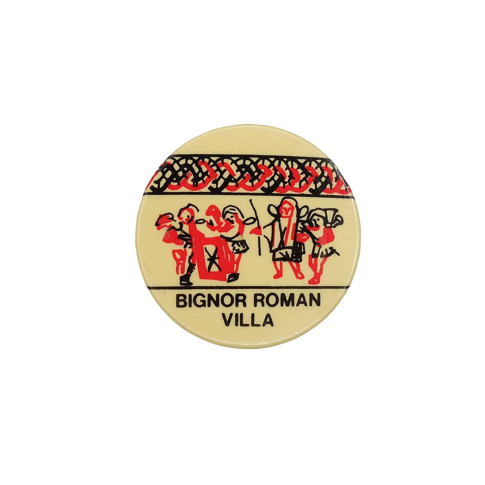 BIGNOR ROMAN VILLA ビグナー ローマン ヴィラ 缶バッジ バッチ