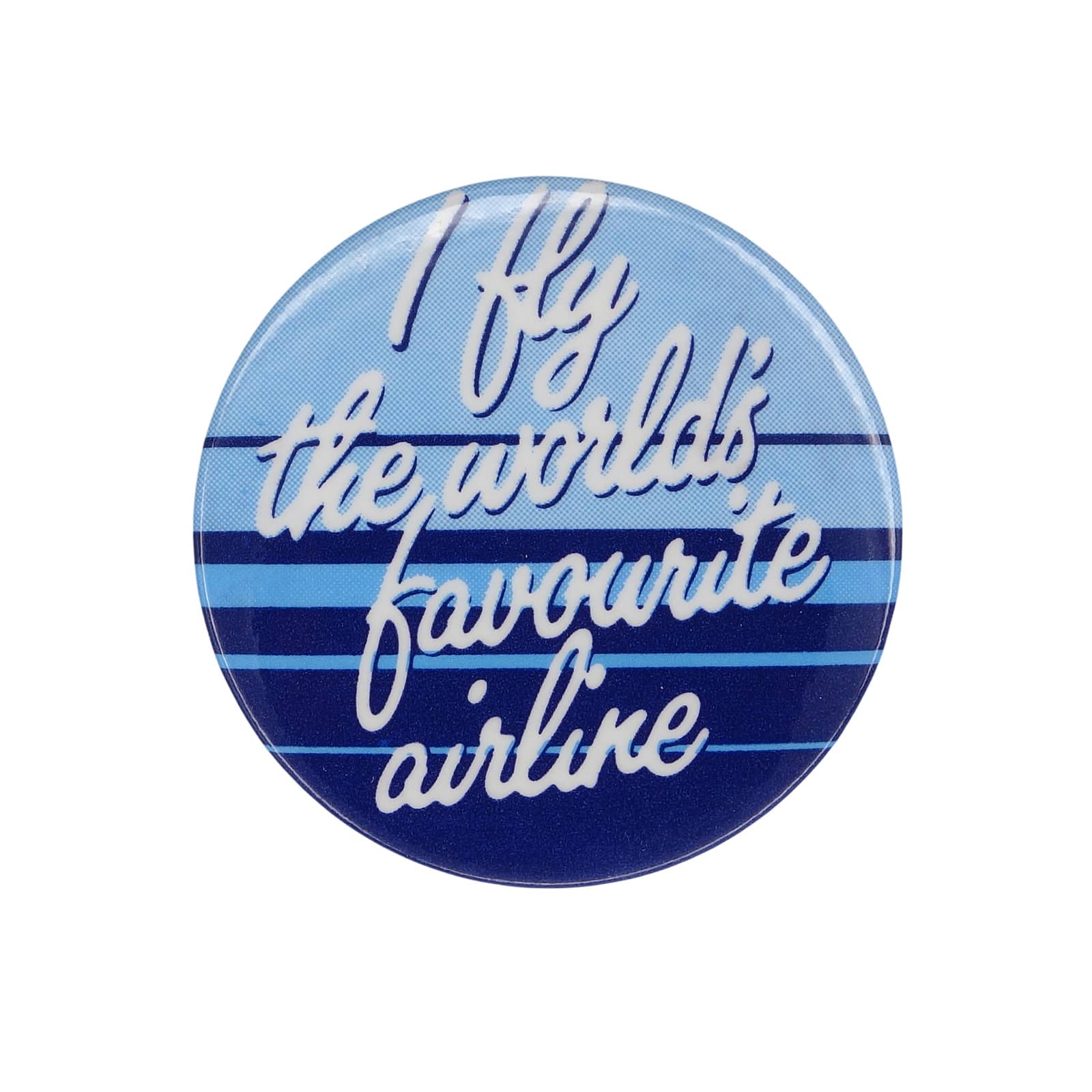 I fly the world's favourite airline 英国航空 缶バッジ バッチ