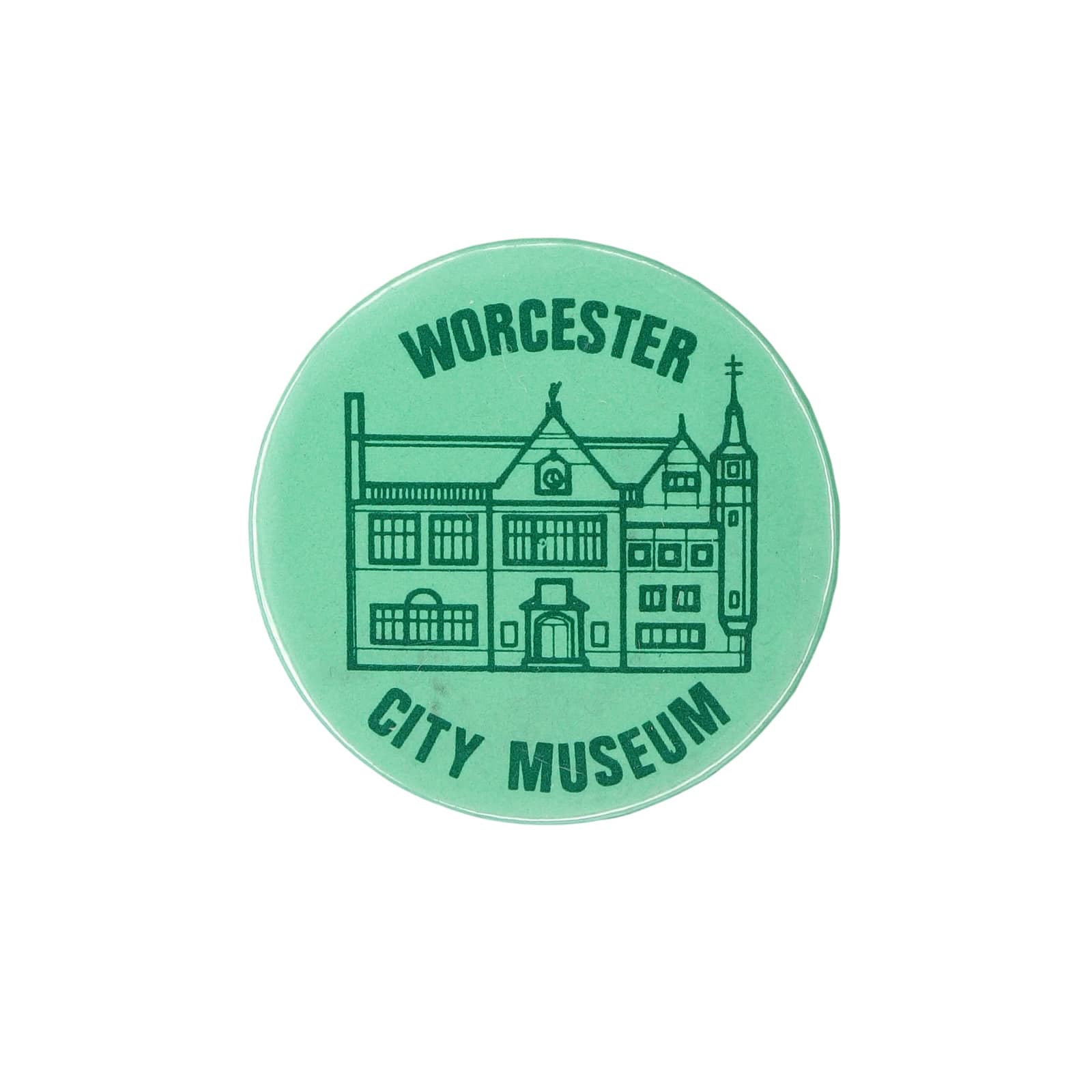 WORCESTER CITY MUSEUM 缶バッジ バッチ