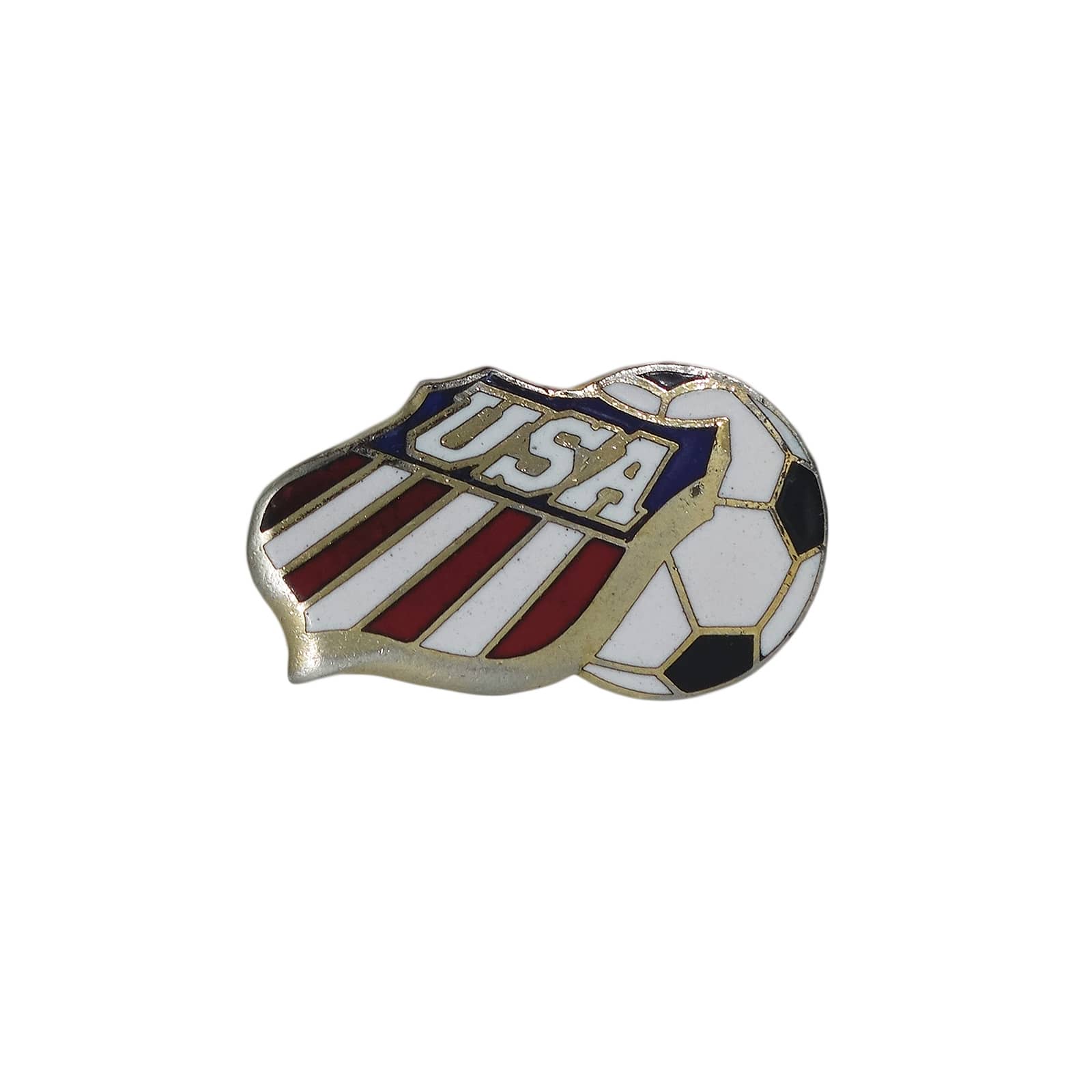 USA サッカー  ピンズ 留め具付き