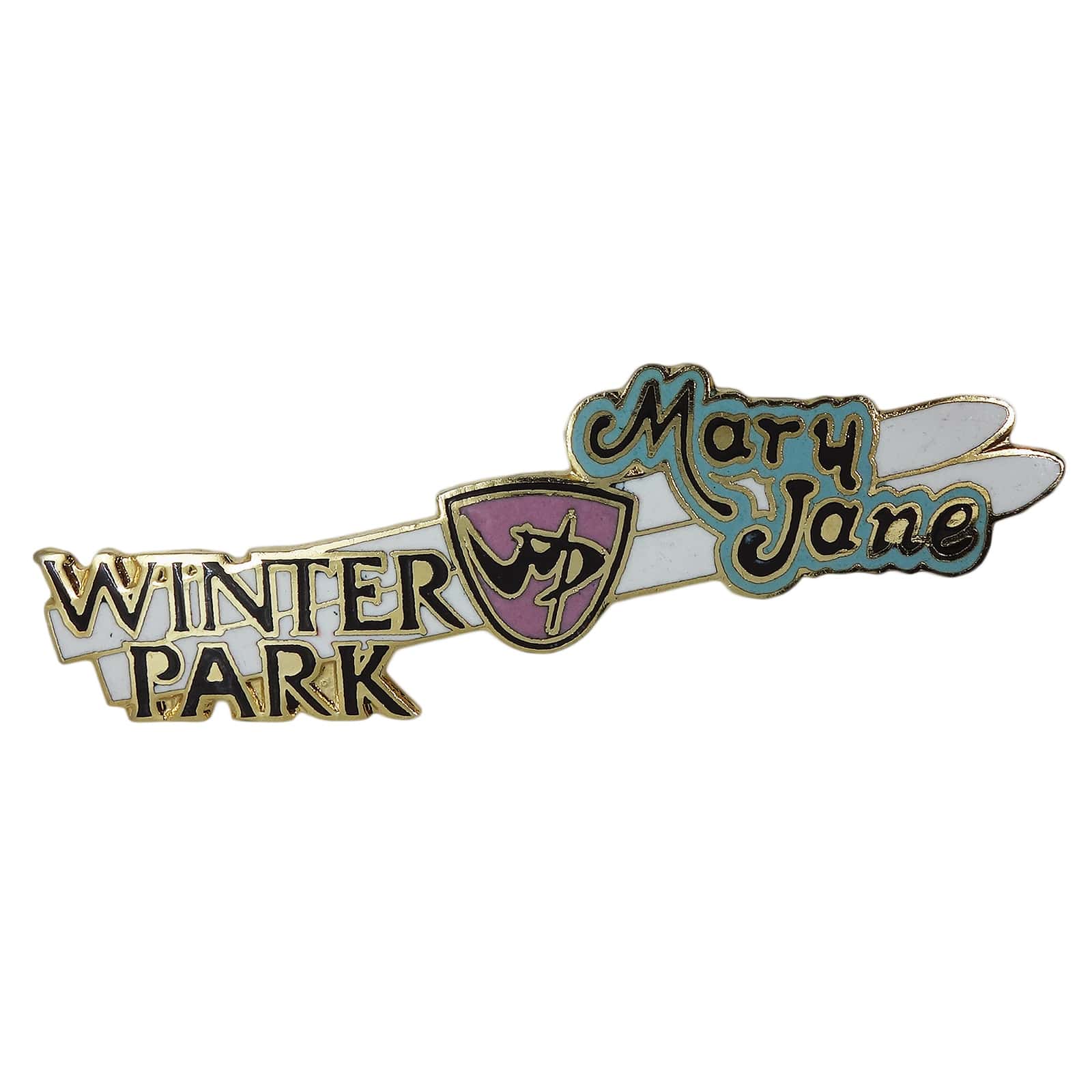 WINTER PARK Mary Jane スキー場 ピンバッジ ブローチ