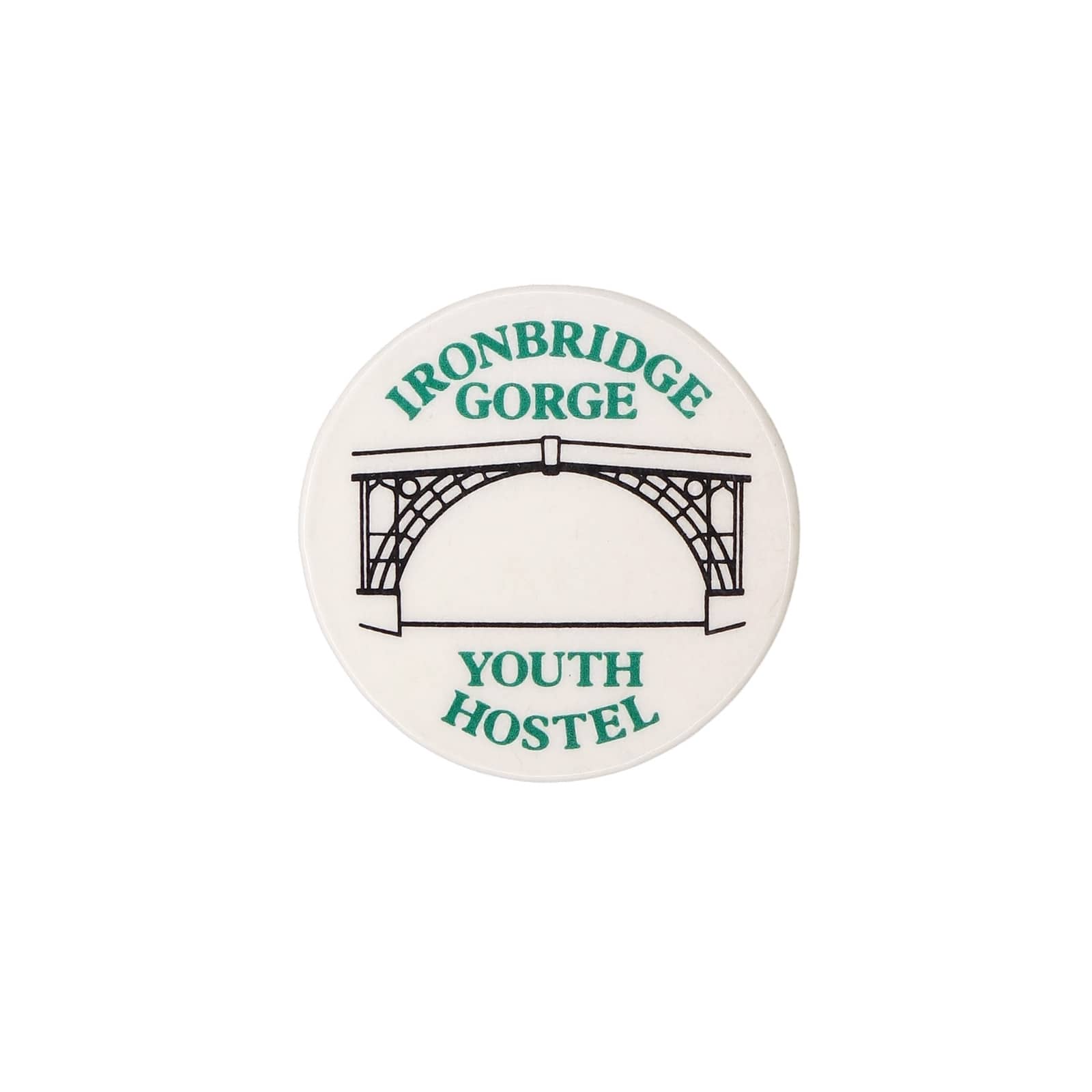 IRONBRIDGE GORGE YOUTH HOSTEL 缶バッジ バッチ