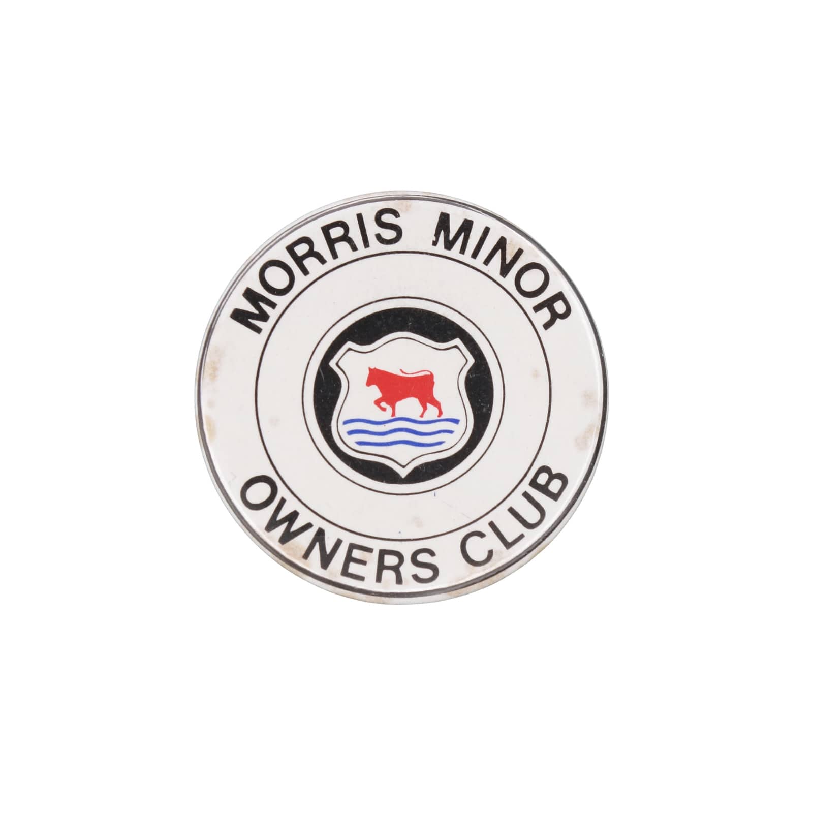 MORRIS MINOR OWNERS CLUB 缶バッジ バッチ 自動車好き