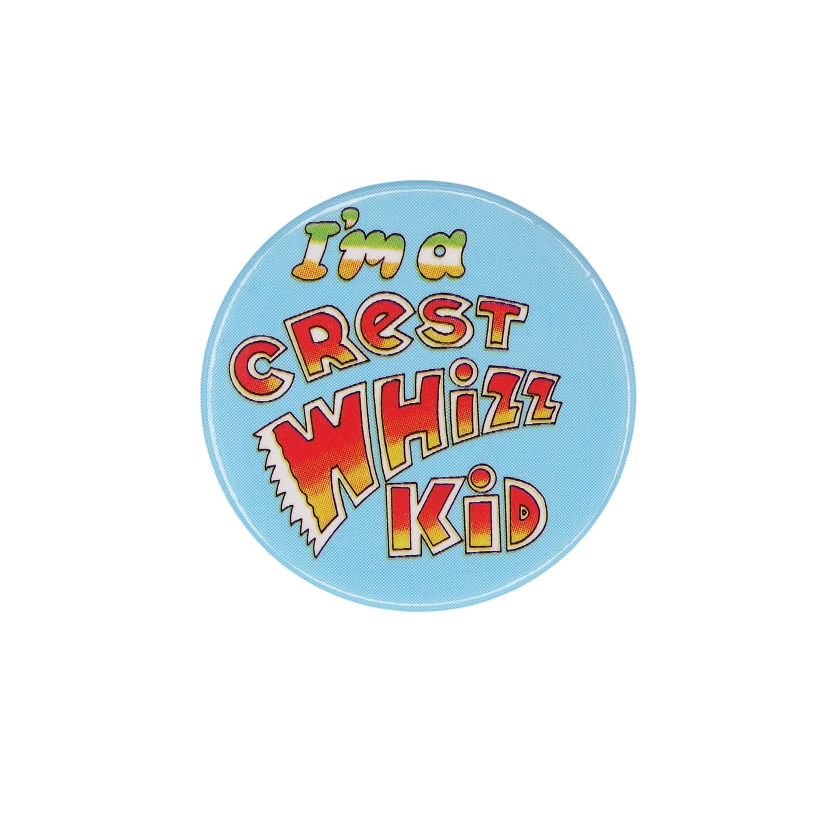 I'm a CREST WHIZZ KID 缶バッジ バッチ