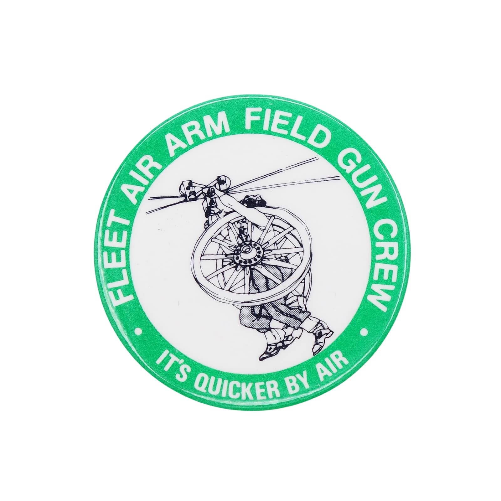 FLEET AIR ARM FIELD GUN CREW 缶バッジ バッチ ミリタリー