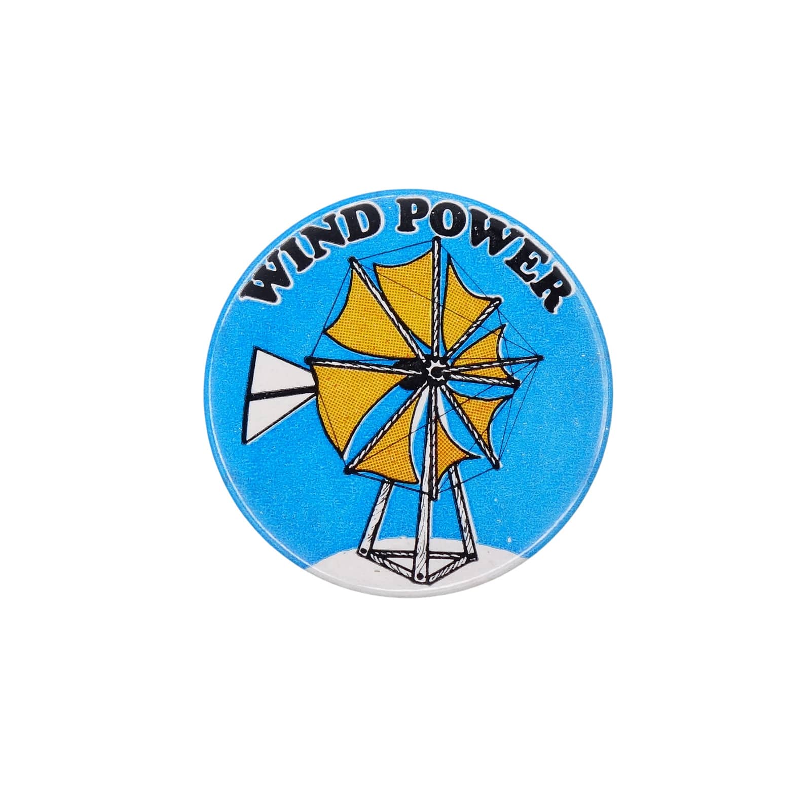 WIND POWER 缶バッジ バッチ