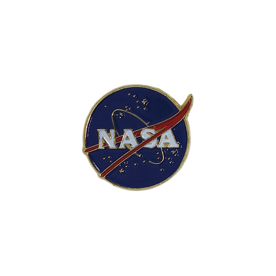 NASA ピンズ アメリカ航空宇宙局 留め具付き