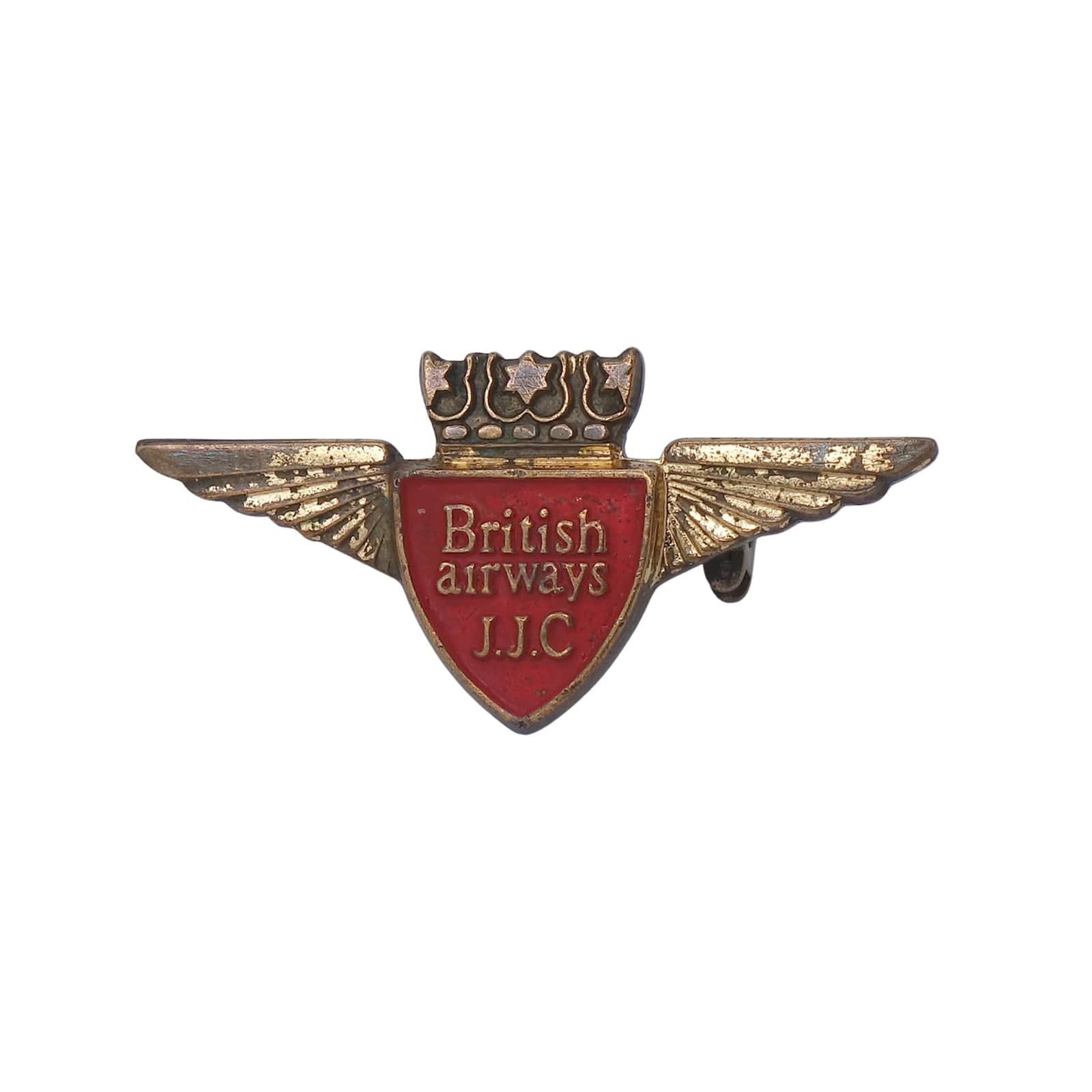 British airways ブリティッシュ・エアウェイズ J.J.C. ピンバッジ ブローチ