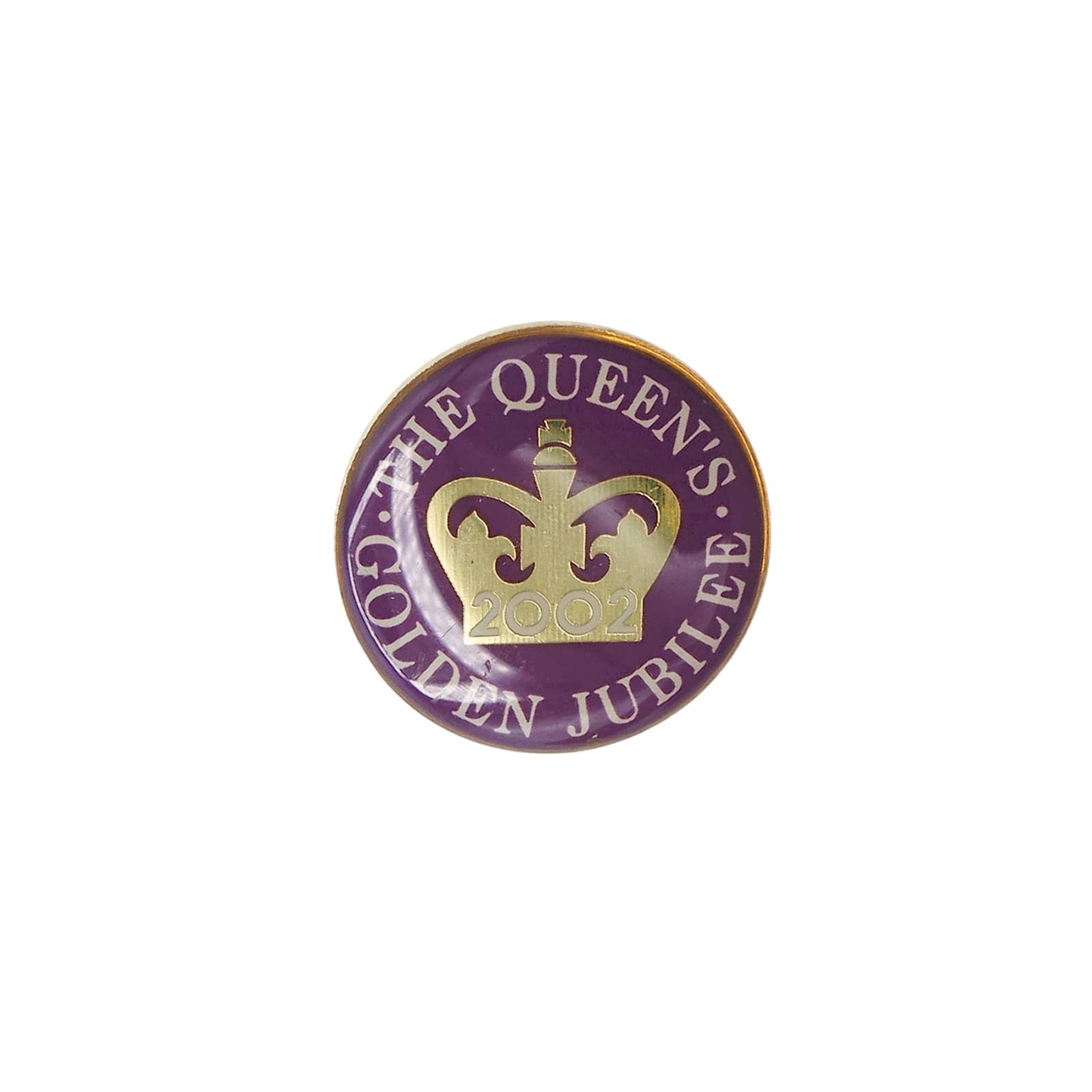 THE QUEEN'S GOLDEN JUBILEE ピンズ エリザベス2世 在位50周年