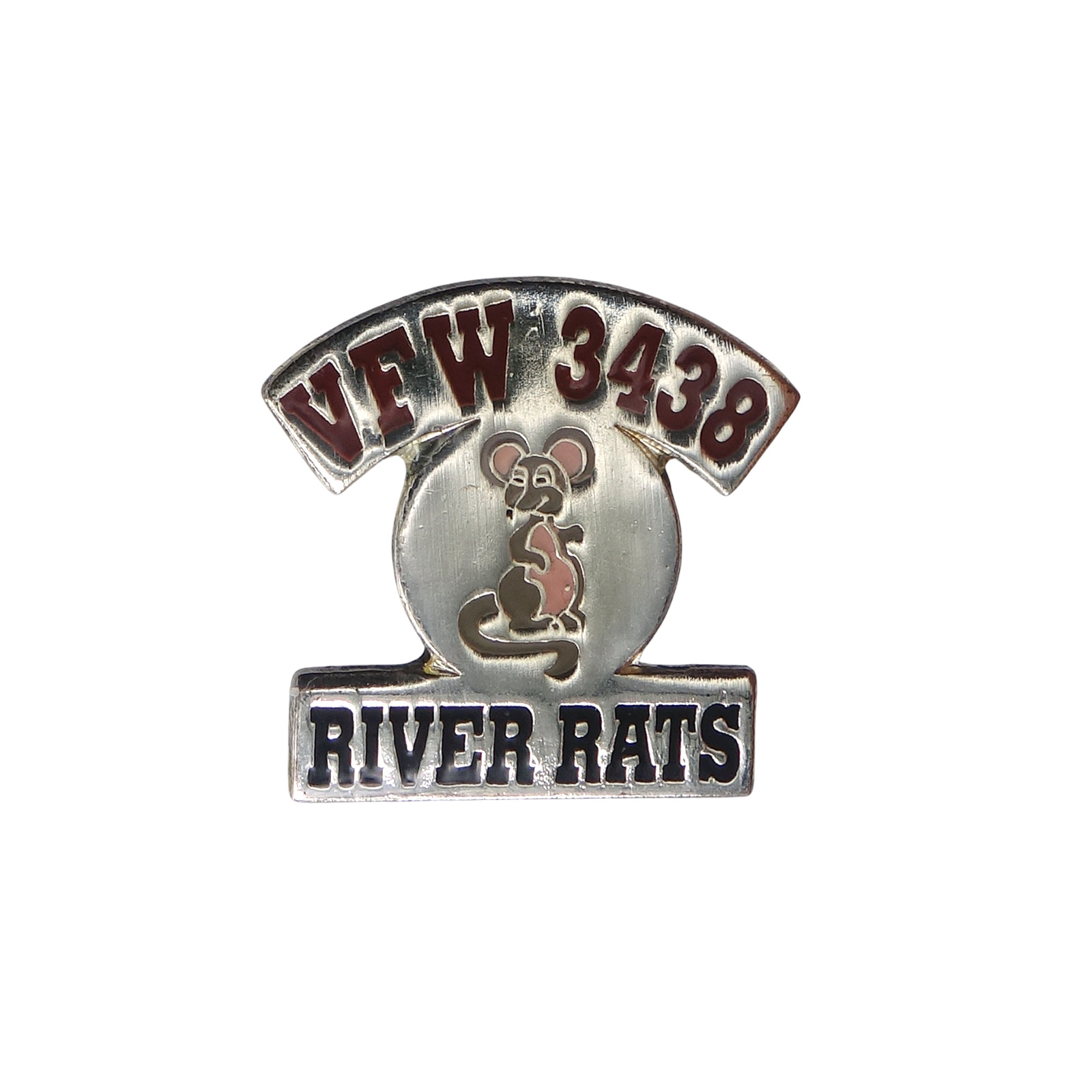 VFW 第3438支部 RIVER RATS ピンズ 海外戦役退役軍人会