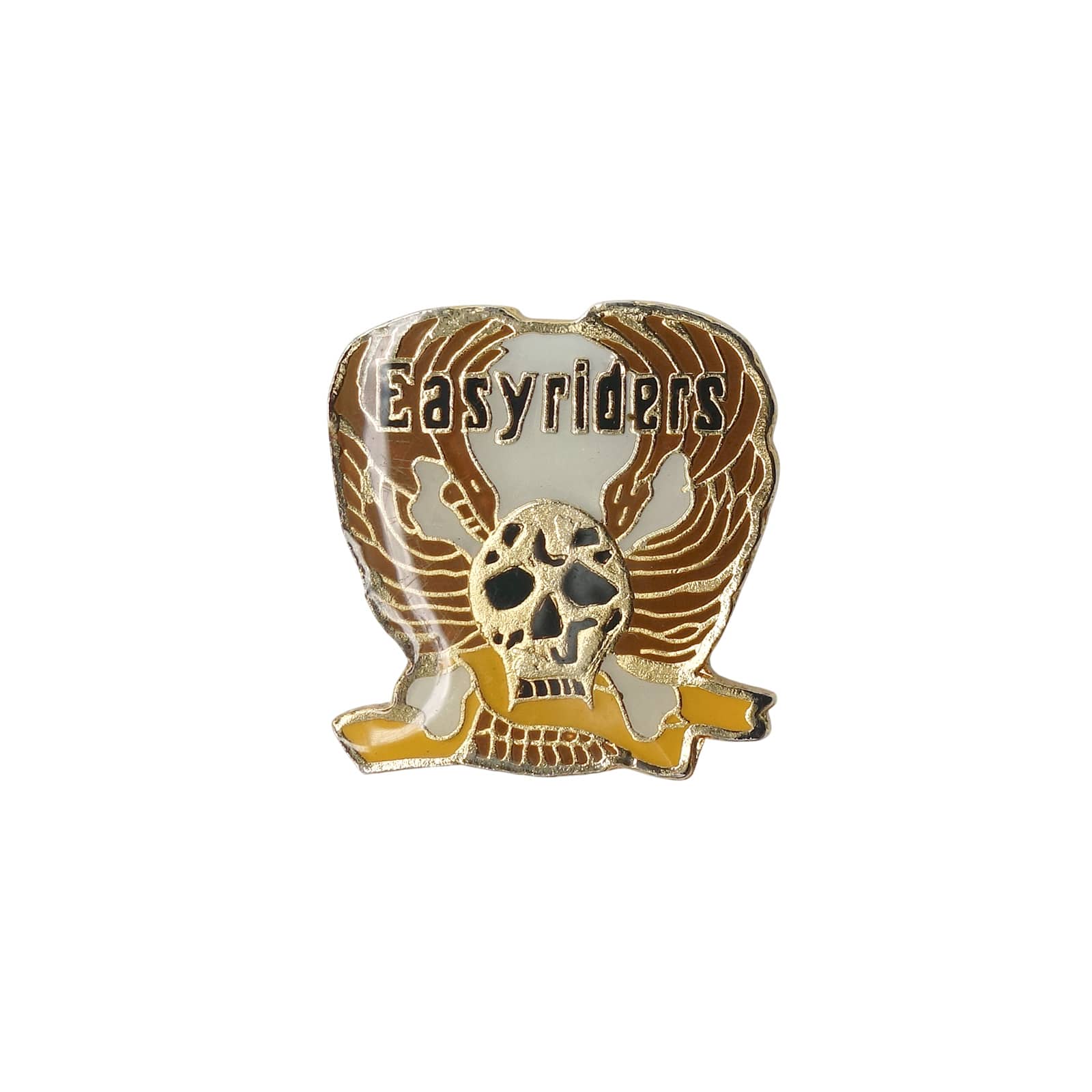 Easyriders スカルウイング バイカー ピンズ PWII