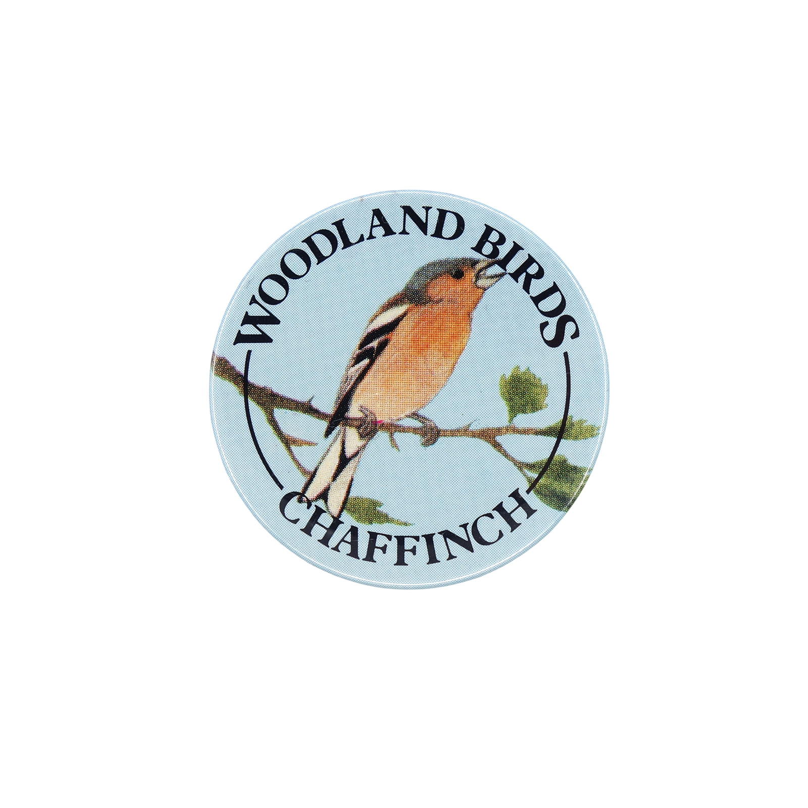 CHAFFINCH ズアオアトリ 缶バッジ バッチ WOODLAND BIRDS