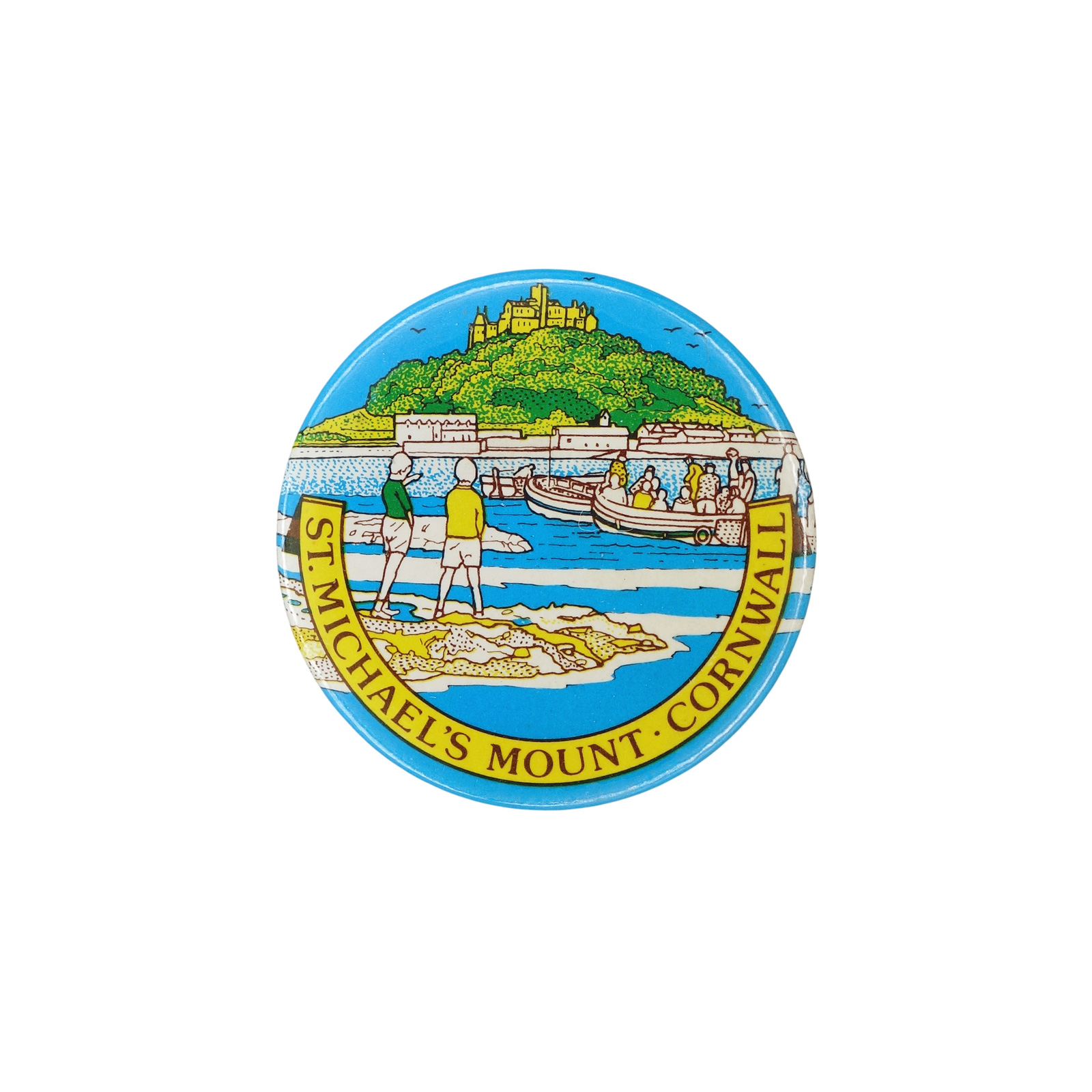 ST. MICHAEL'S MOUNT セント・マイケルズ・マウント 缶バッジ バッチ